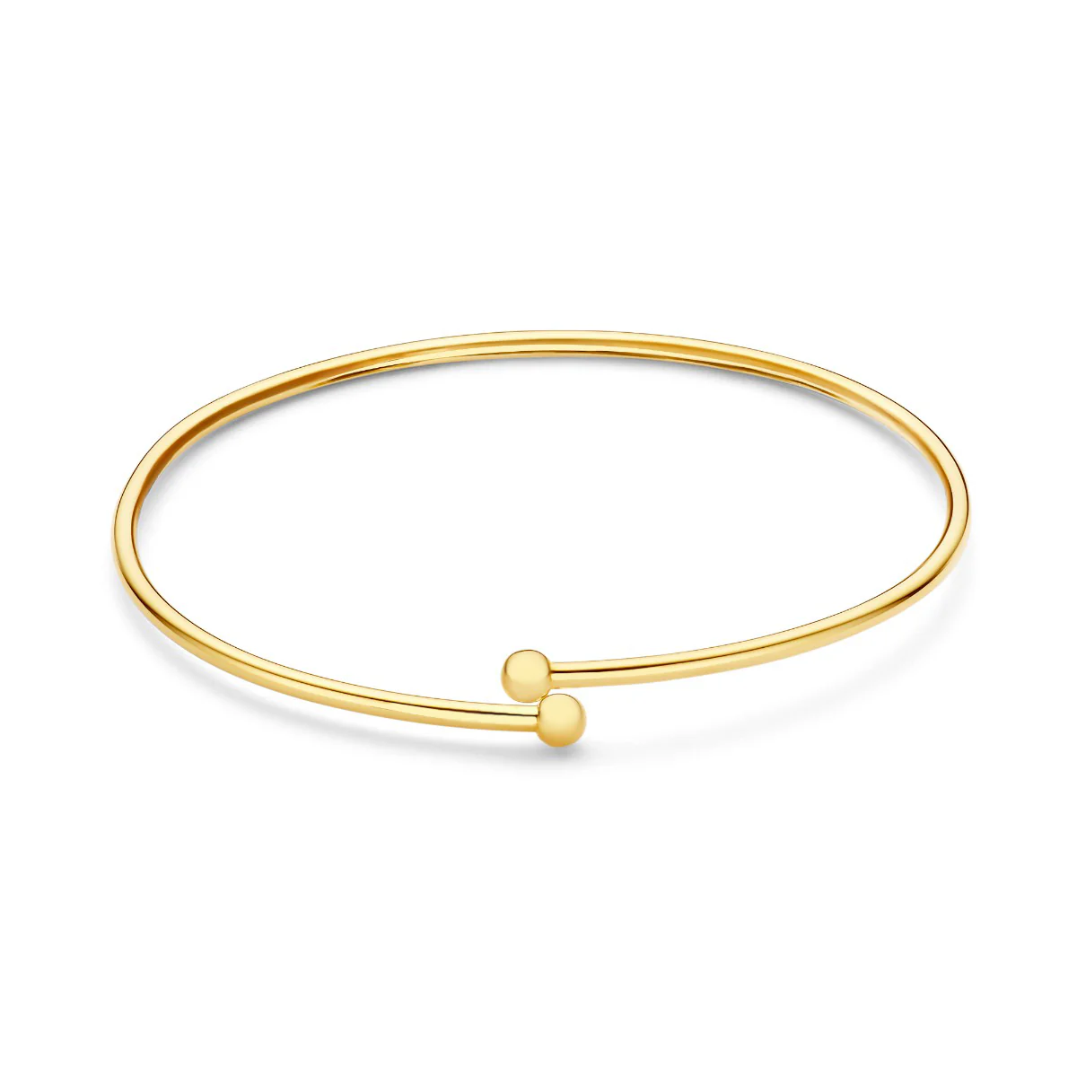Isabel Bernard Monceau Mirell 14 Karaat Gouden Bangle IB320135