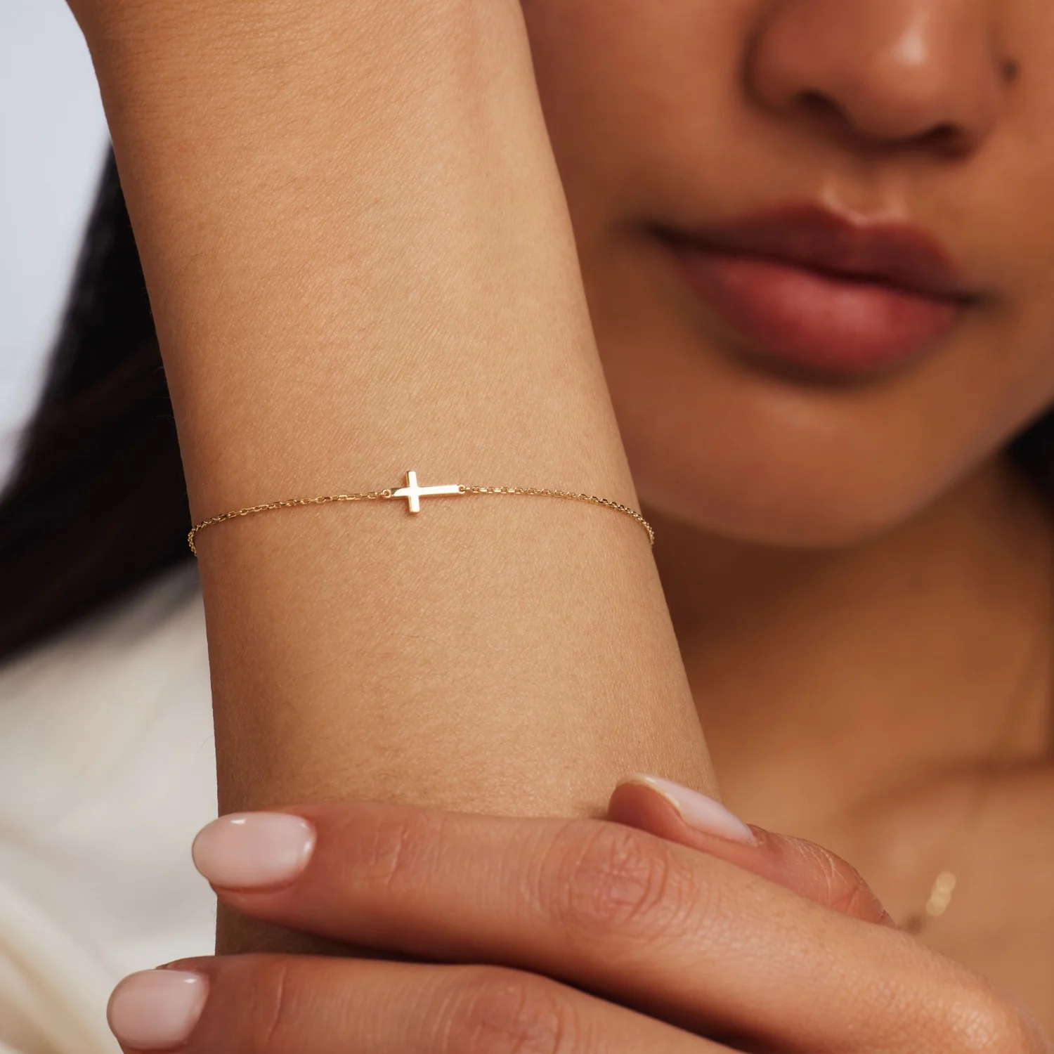 Isabel Bernard Monceau Solange 14 karaat gouden armband IB320064 - Image 3