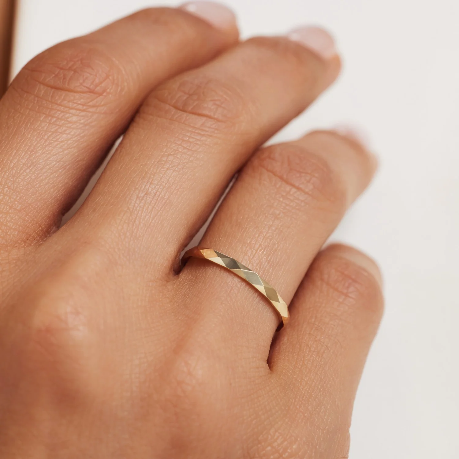 Isabel Bernard Rivoli Laura 14 karaat gouden ring IB330066-60 - Image 2