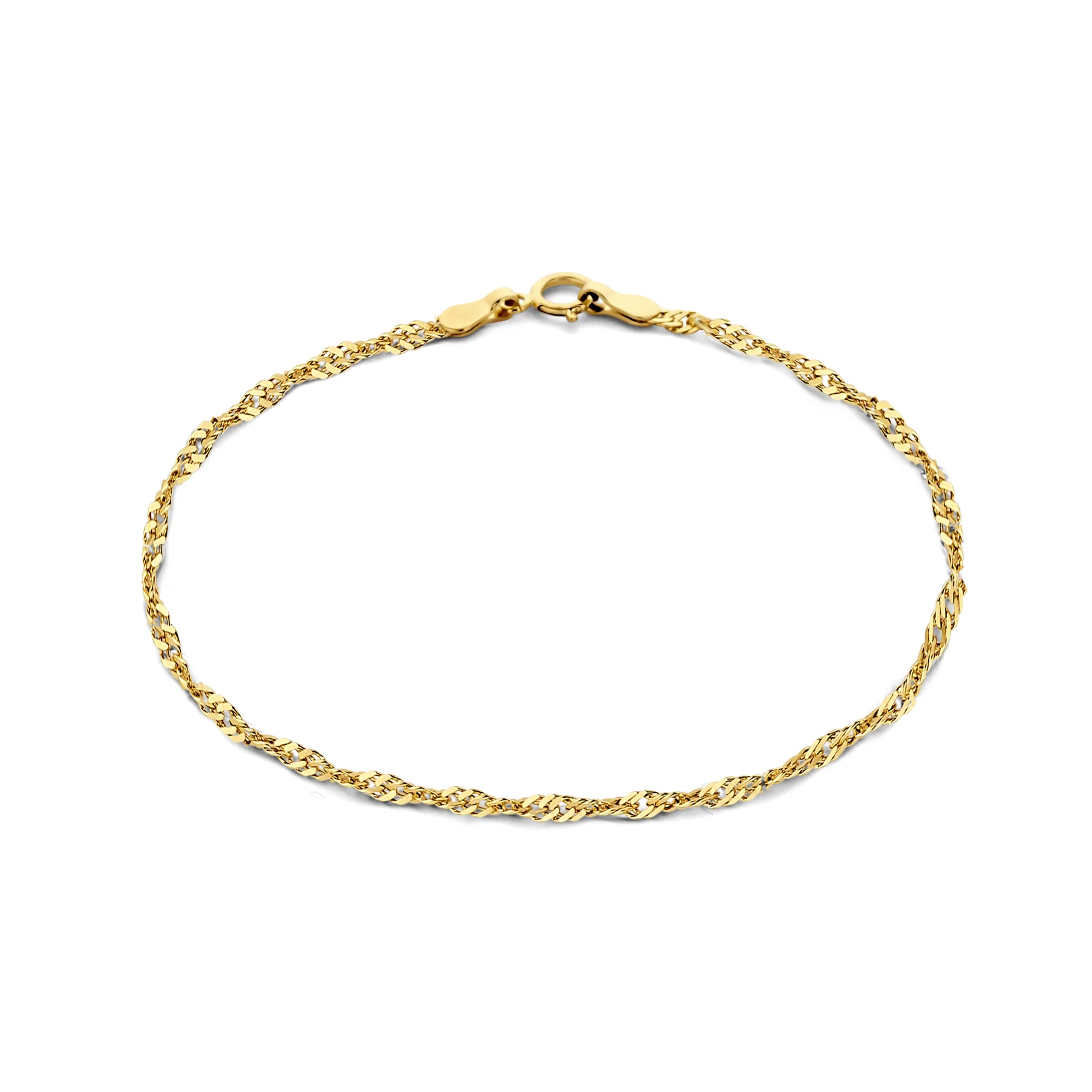 Isabel Bernard Rivoli Lilou 14 karaat gouden armband IB320077