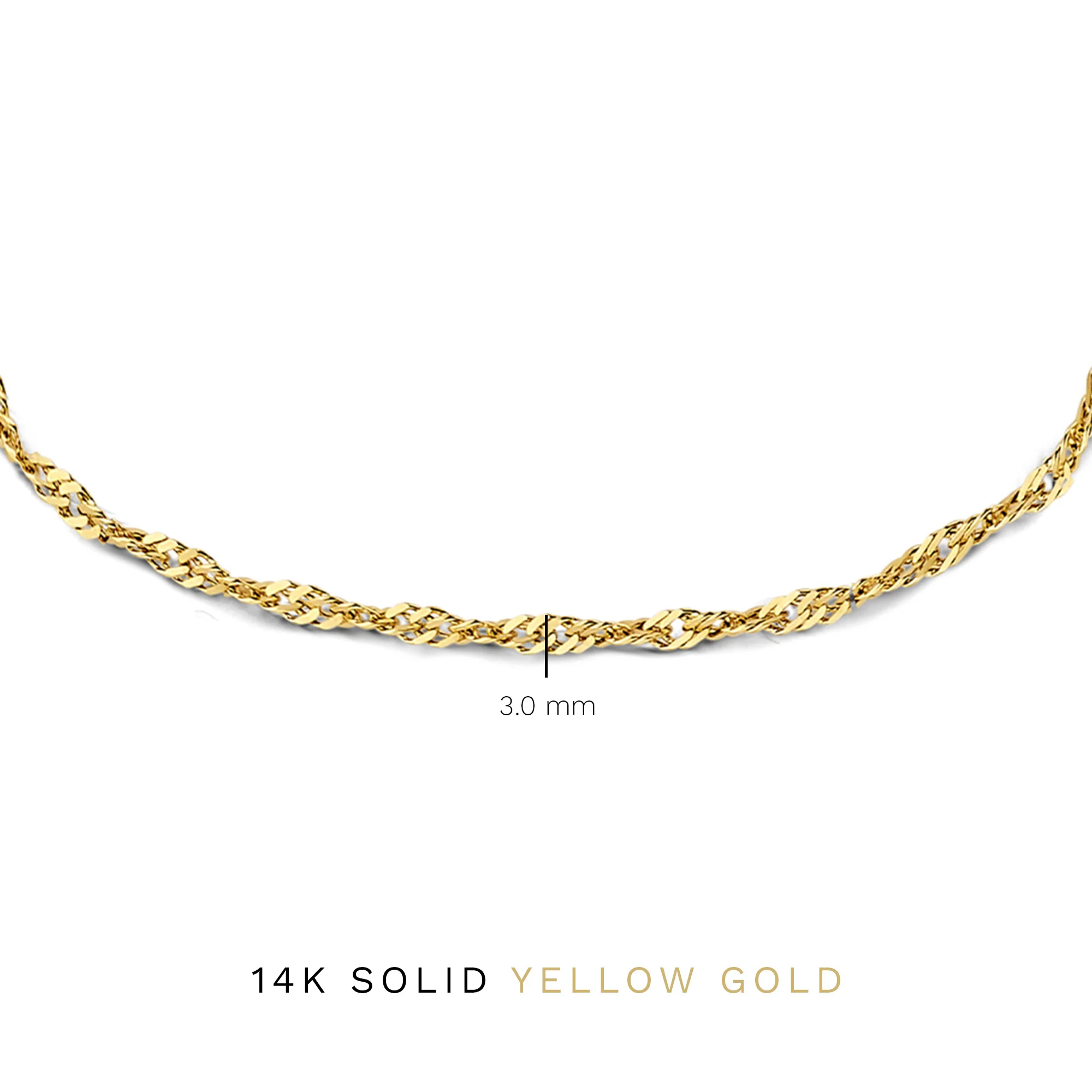 Isabel Bernard Rivoli Lilou 14 karaat gouden armband IB320077 - Image 6