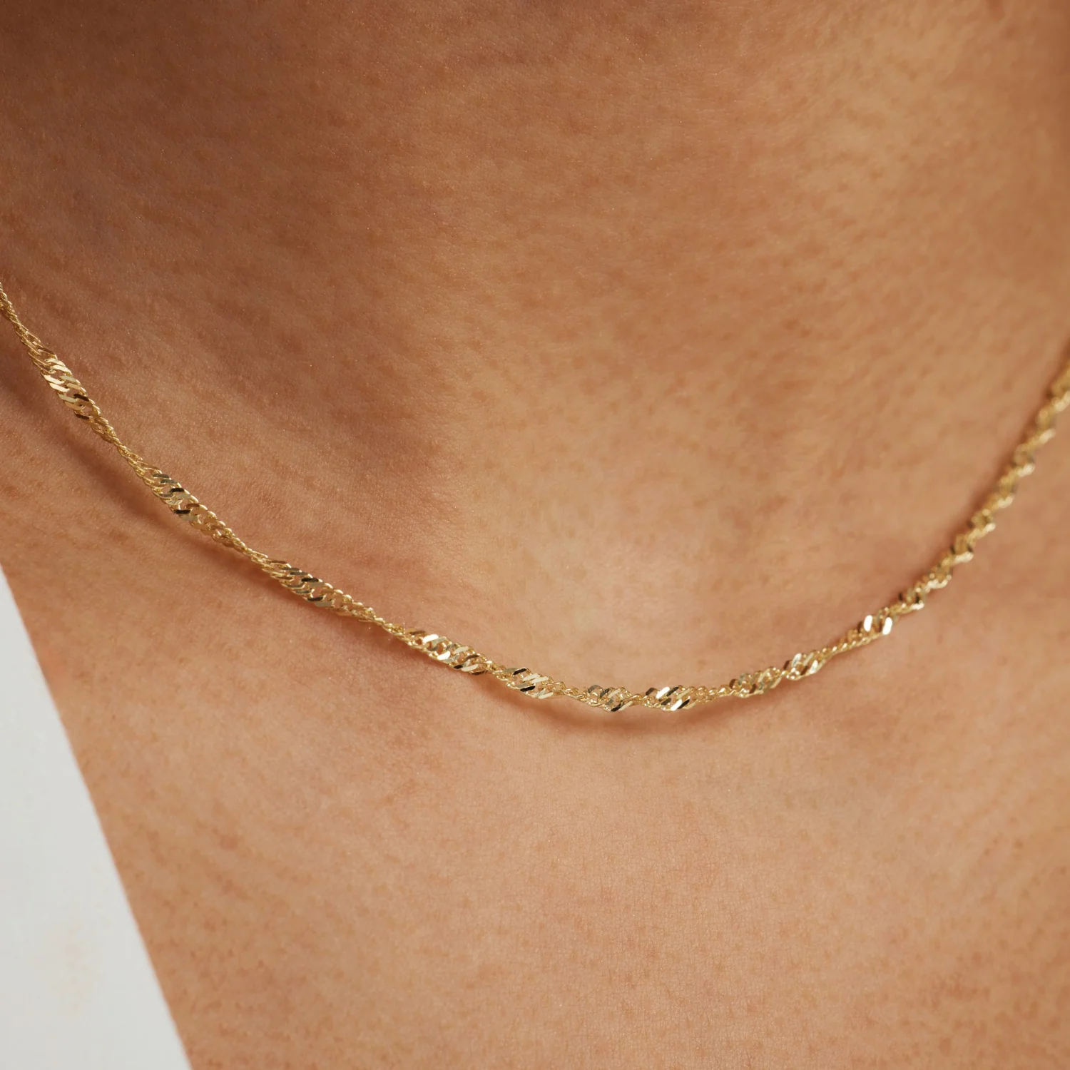 Isabel Bernard Rivoli Lilou 14 karaat gouden ketting IB340113 - Image 2