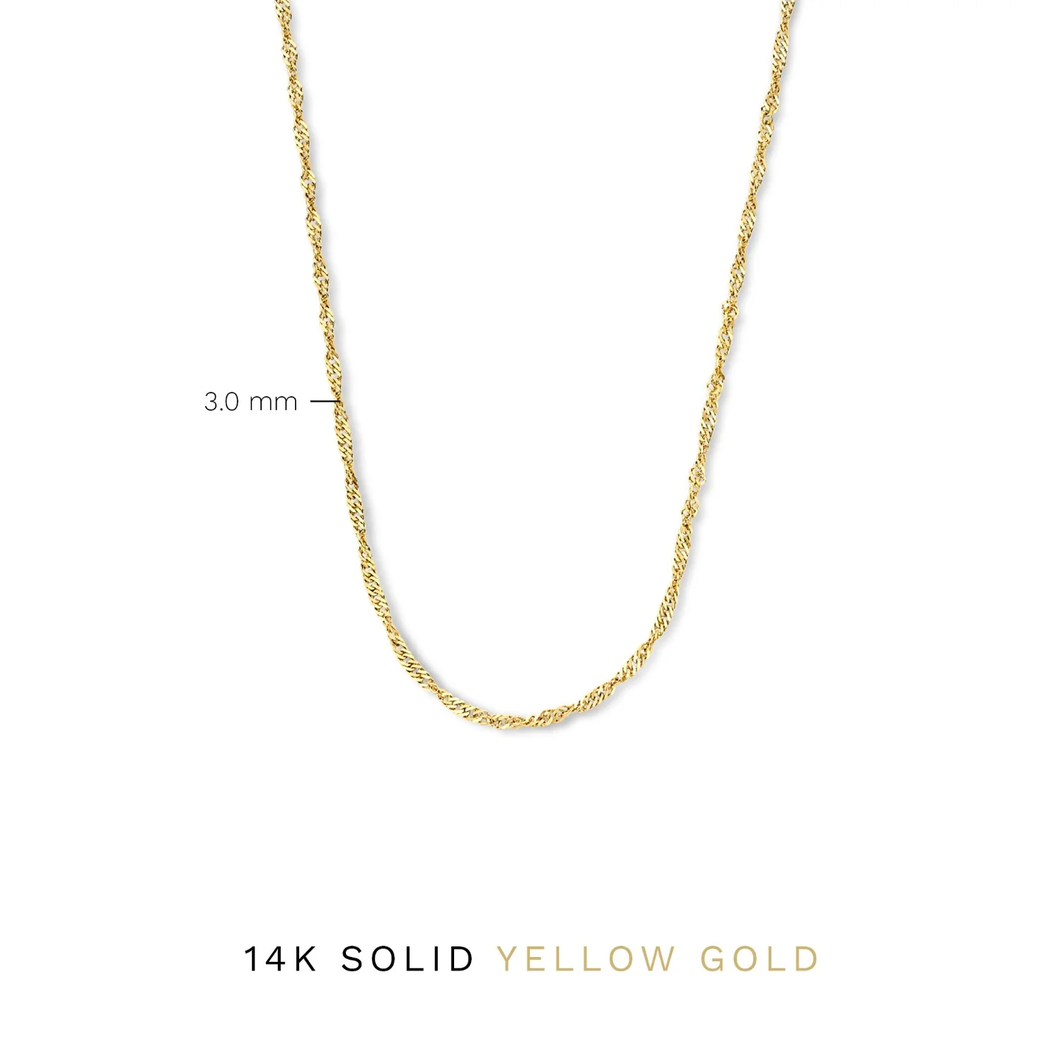 Isabel Bernard Rivoli Lilou 14 karaat gouden ketting IB340113 - Image 9