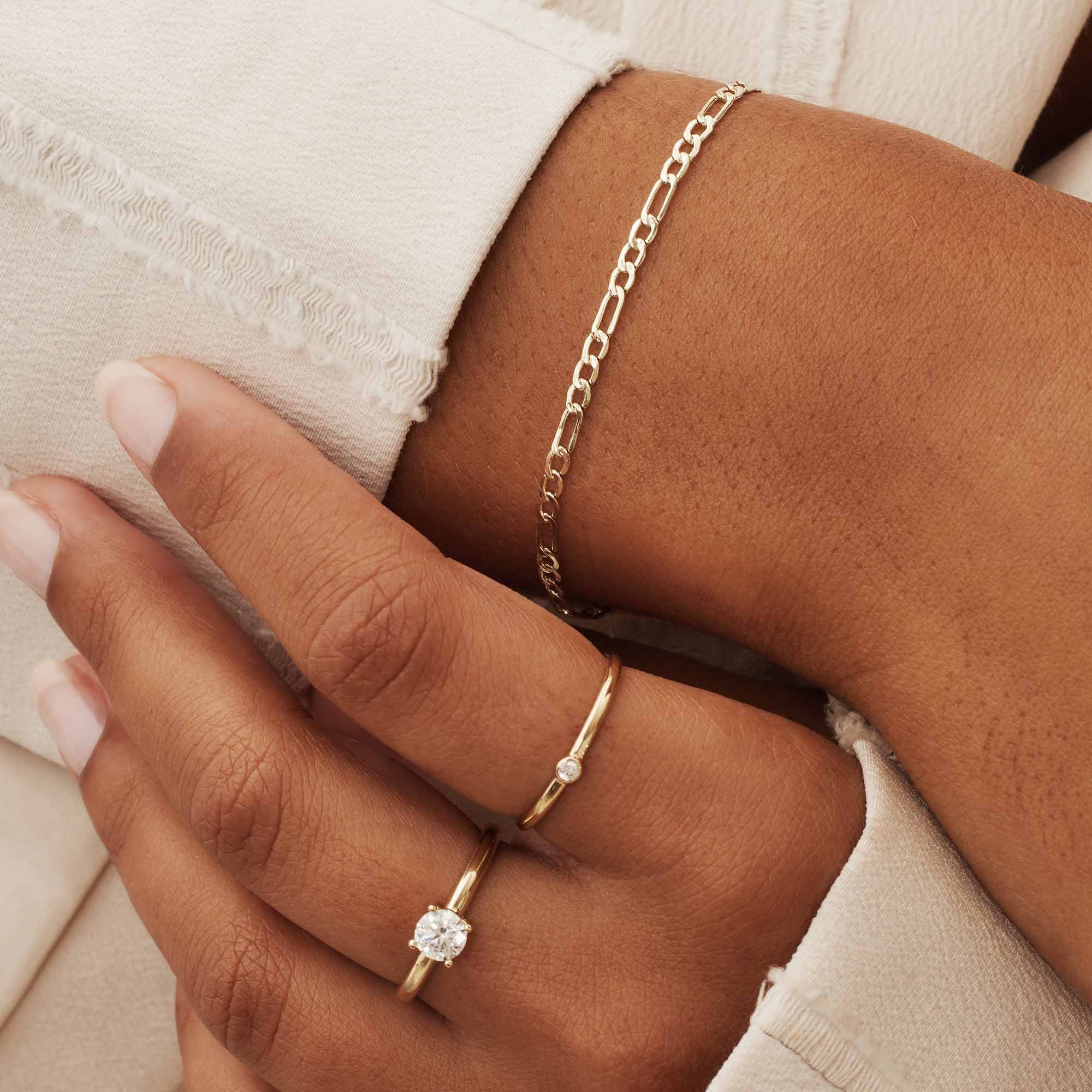 Isabel Bernard Rivoli Nina 14 Karaat Gouden Armband IB320076 - Image 2