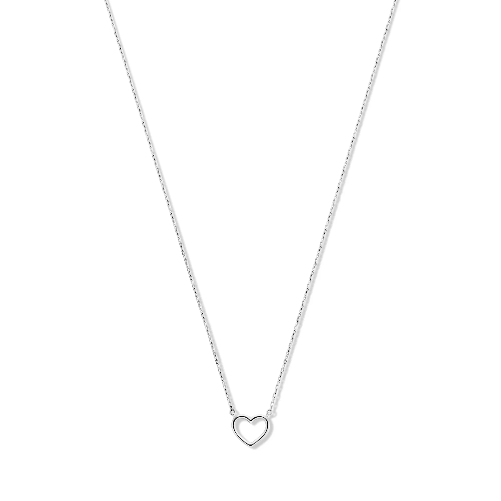 Isabel Bernard Saint Germain Amore 14 Karaat Wit Gouden Collier IB340076