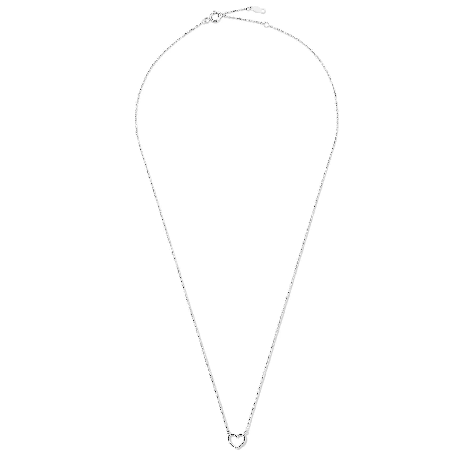 Isabel Bernard Saint Germain Amore 14 Karaat Wit Gouden Collier IB340076 - Image 6