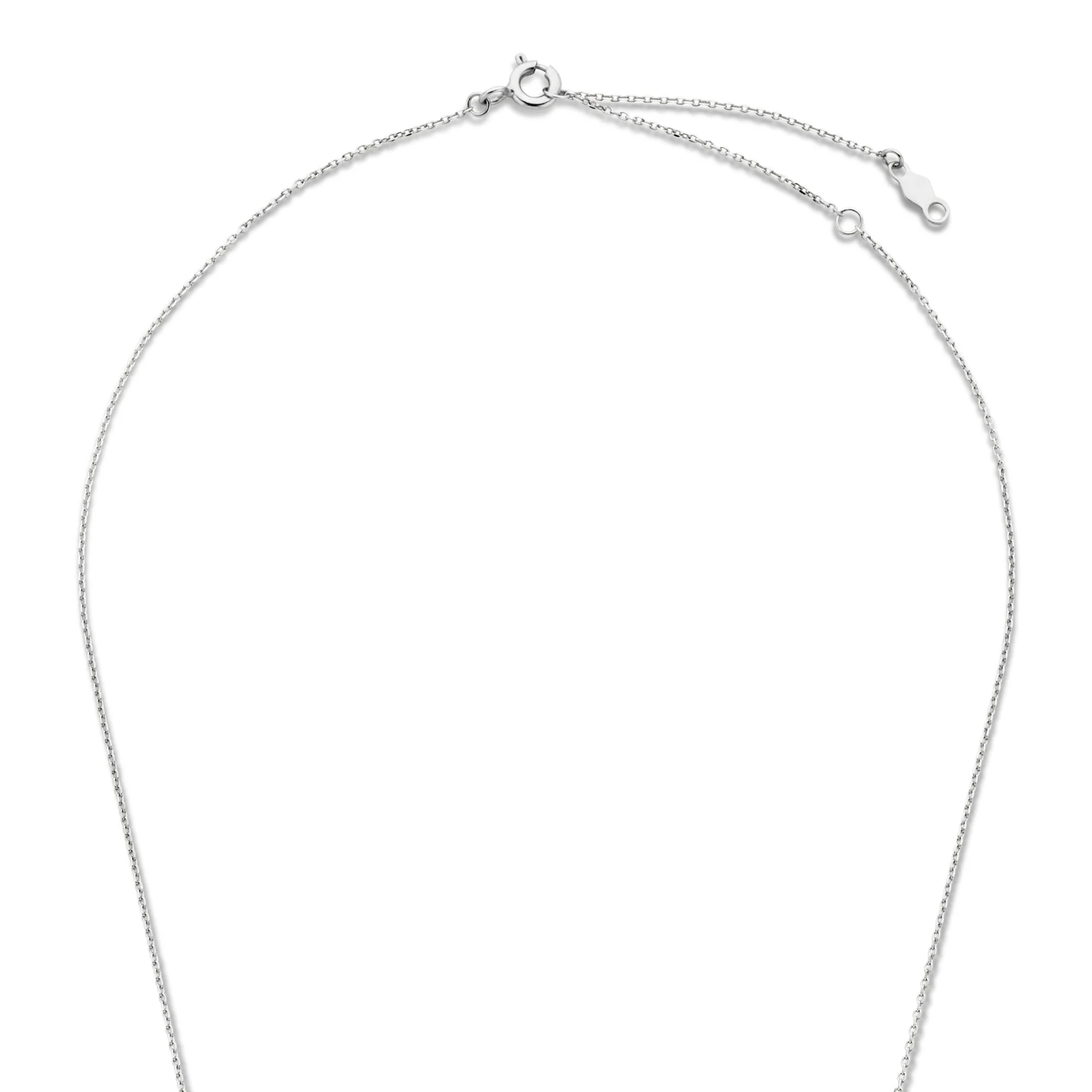 Isabel Bernard Saint Germain Nicole 14 Karaat Witgouden Collier IB340119 - Image 8