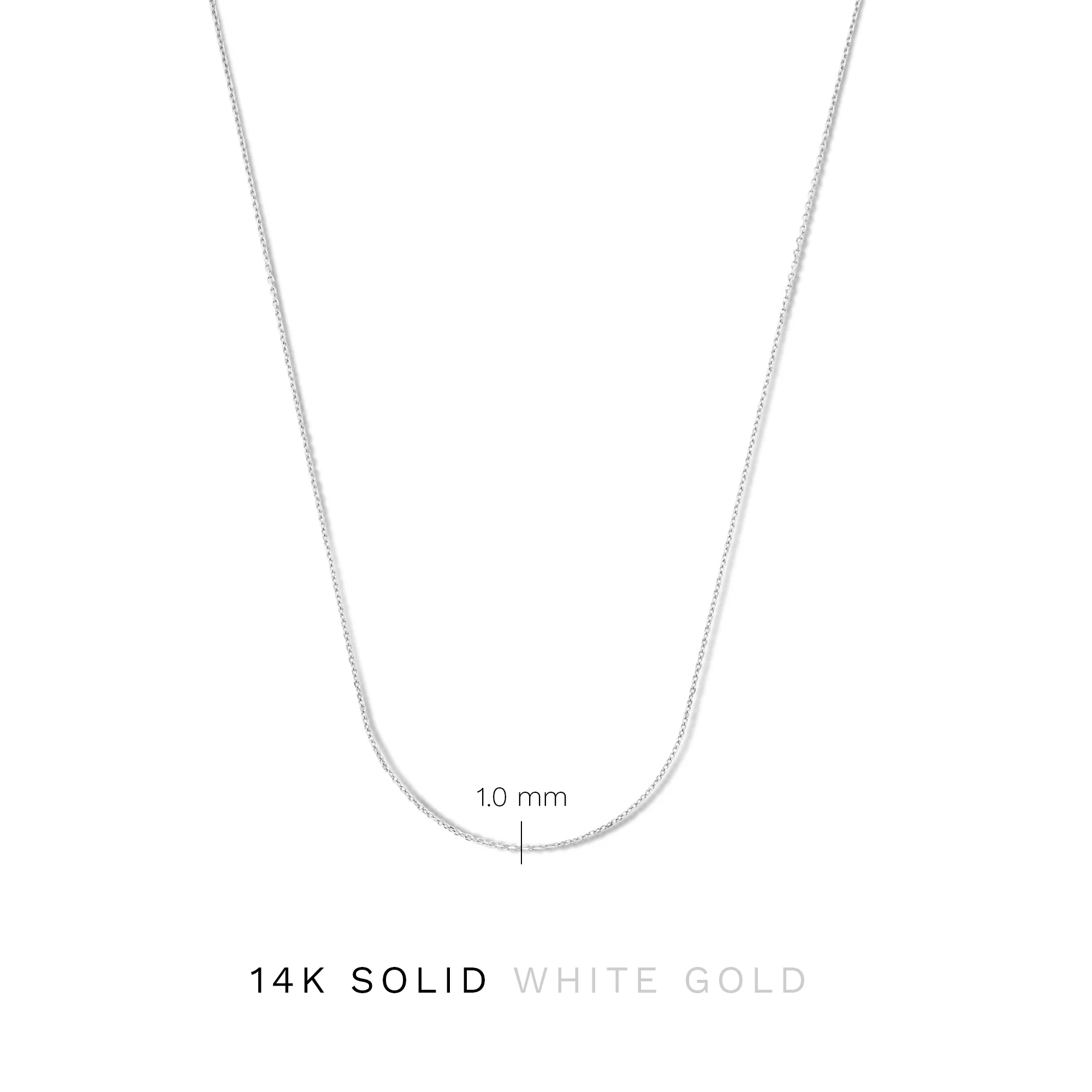 Isabel Bernard Saint Germain Nicole 14 Karaat Witgouden Collier IB340119 - Image 9