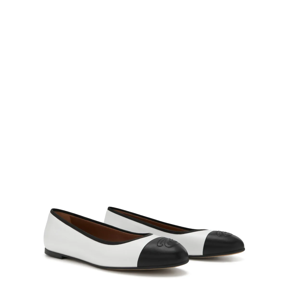 Isabel Bernard Vendôme Ynes Witte Kalfsleren Ballerinas IB51011-071-36 - Image 4