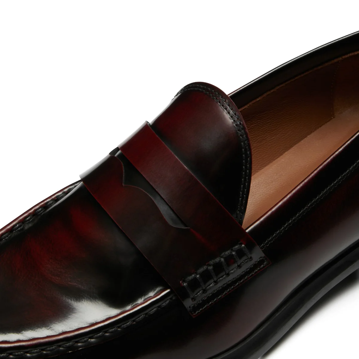 Isabel Bernard Vendôme Blandine Bordeaux Loafers van Kalfsleer IB51015-652-39 - Image 10