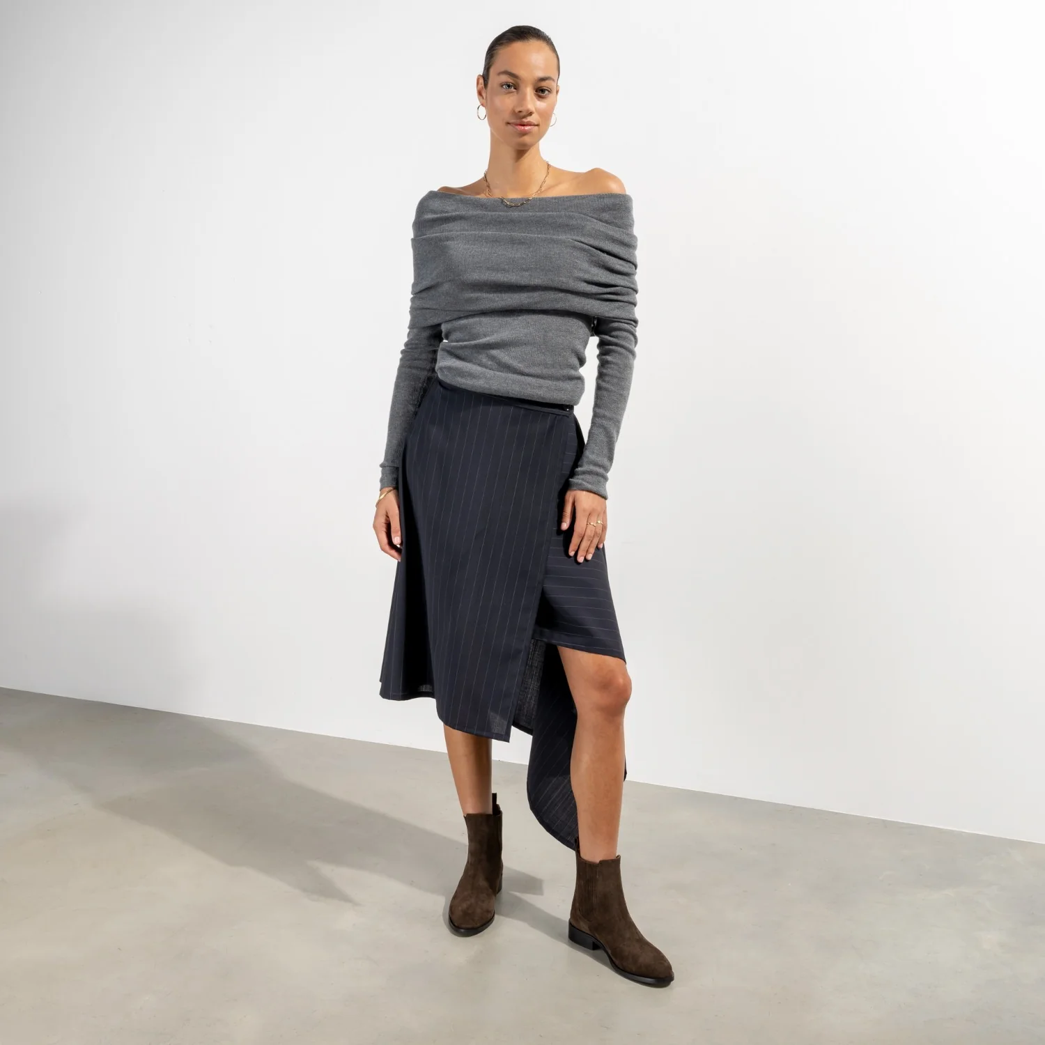 Isabel Bernard Vendôme Chey Bruin Suede Leren Chelsea Boots IB53012-130-38 - Image 3