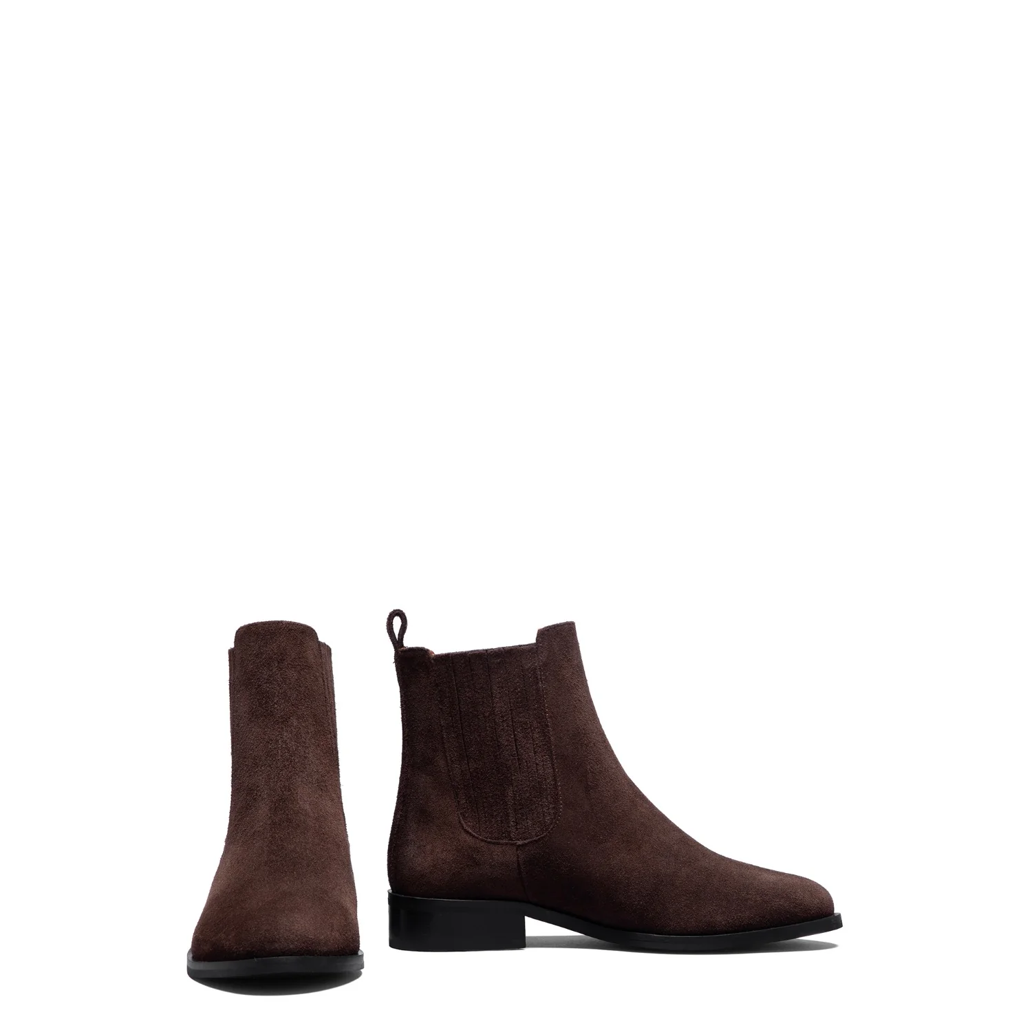 Isabel Bernard Vendôme Chey Bruin Suede Leren Chelsea Boots IB53012-130-38 - Image 6