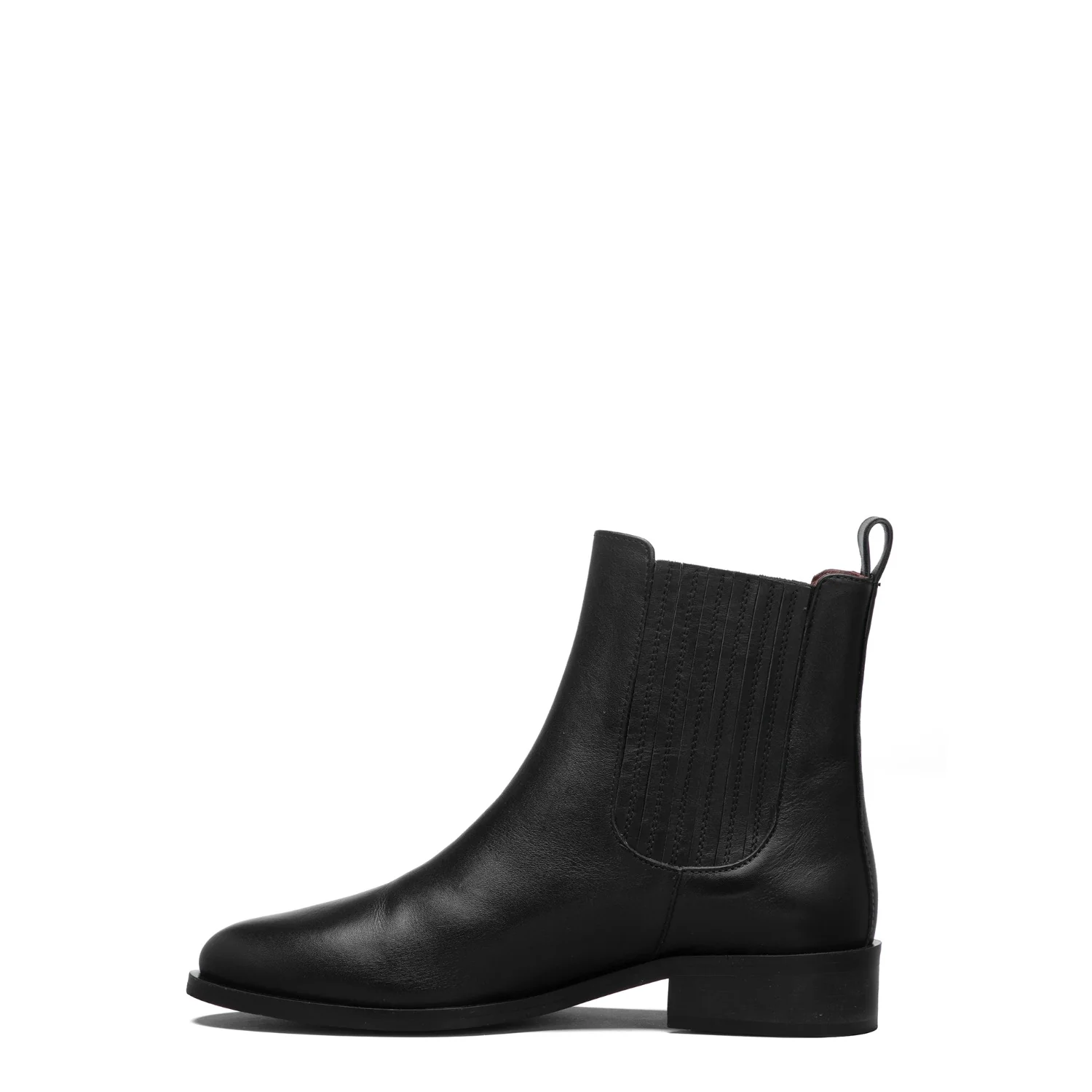 Isabel Bernard Vendôme Chey Zwarte Leren Chelsea Boots Van Kalfsleer IB53012-001-42 - Image 4