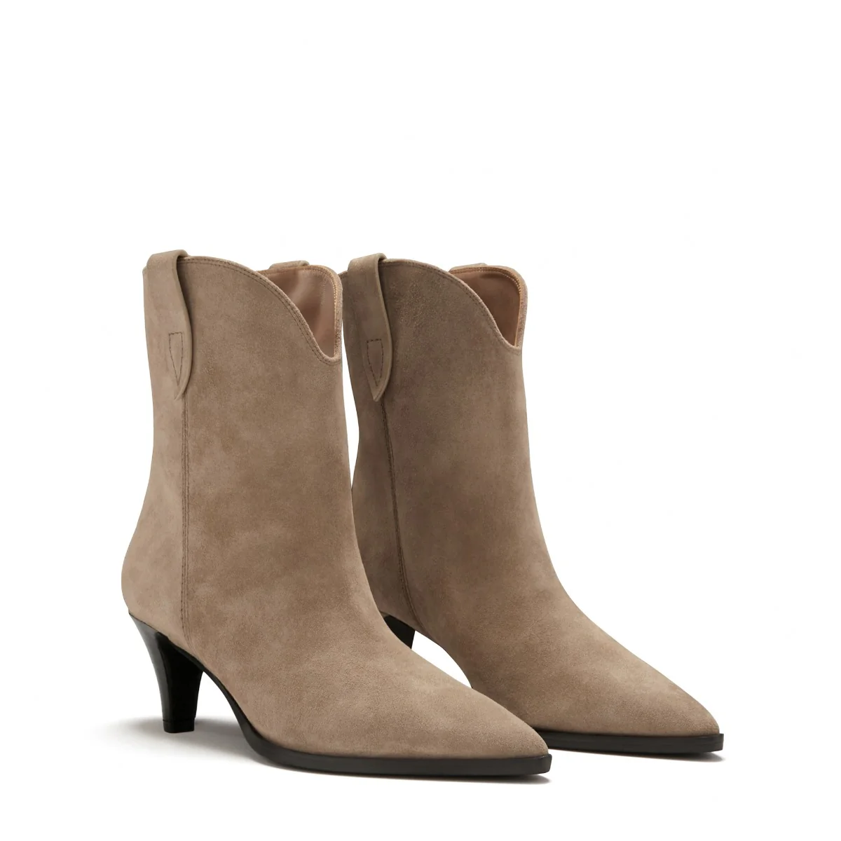 Isabel Bernard Vendôme Louane Taupe Suède Boots IB53009-178-40 - Image 5