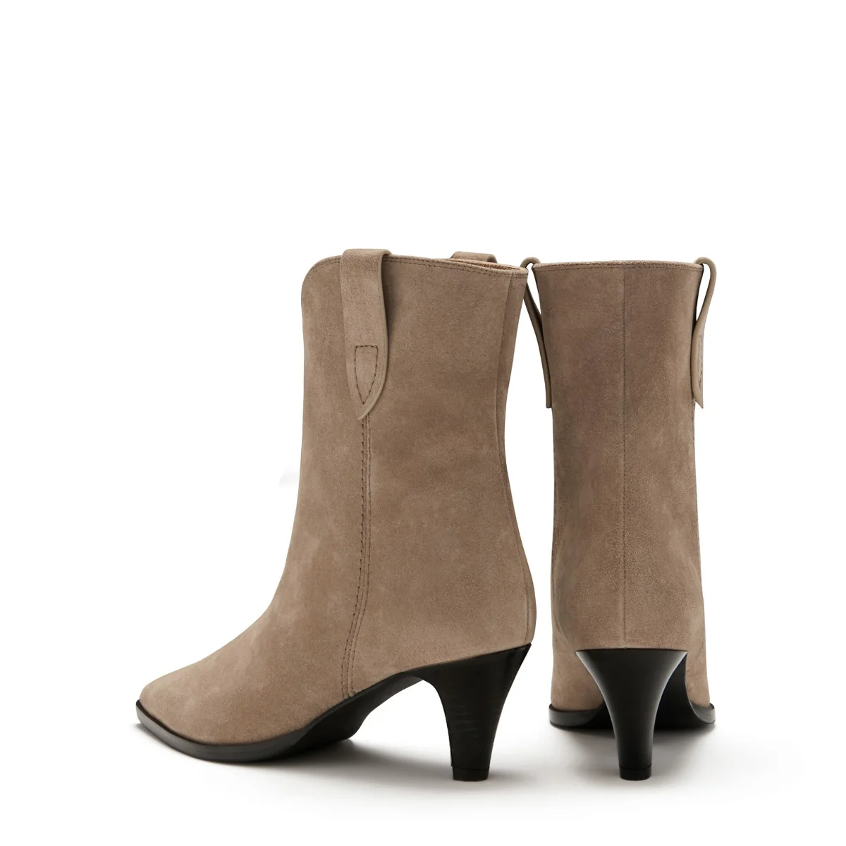 Isabel Bernard Vendôme Louane Taupe Suède Boots IB53009-178-40 - Image 6