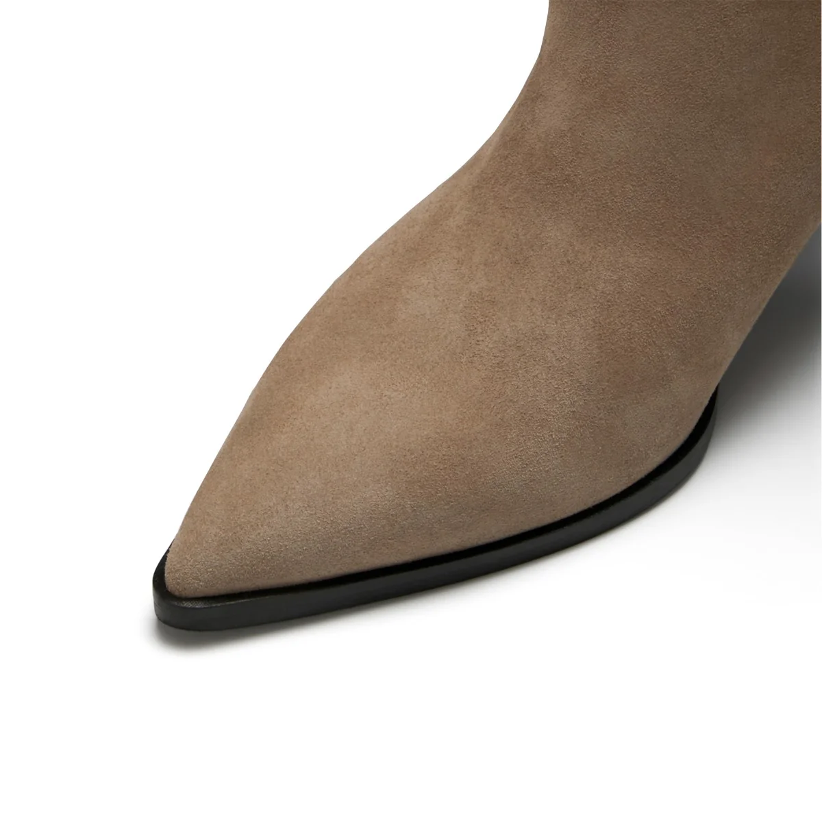 Isabel Bernard Vendôme Louane Taupe Suède Boots IB53009-178-40 - Image 9