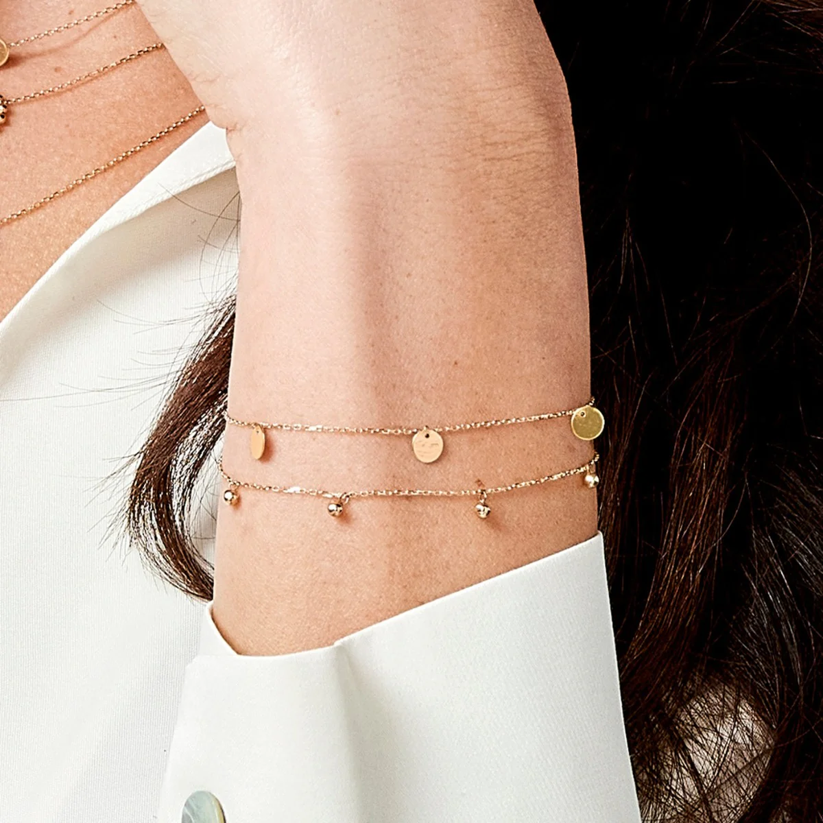 Jackie Gold 14K Golden Bracelet JKB20.045 - Image 2