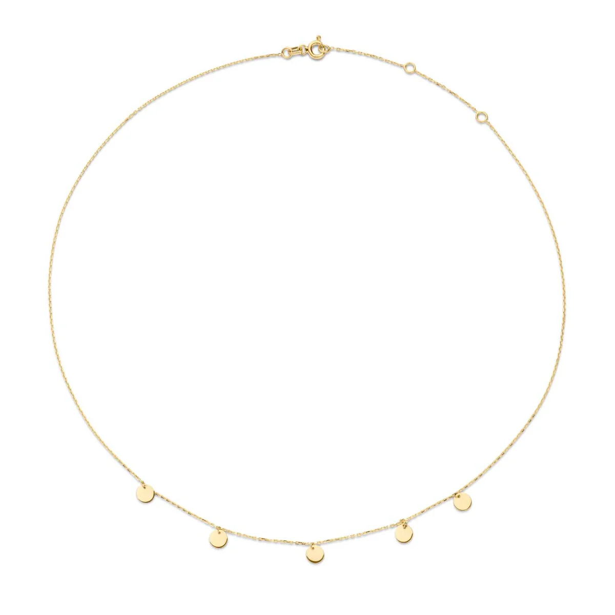 Jackie Gold 14K Golden Necklace JKN20.045 - Image 3