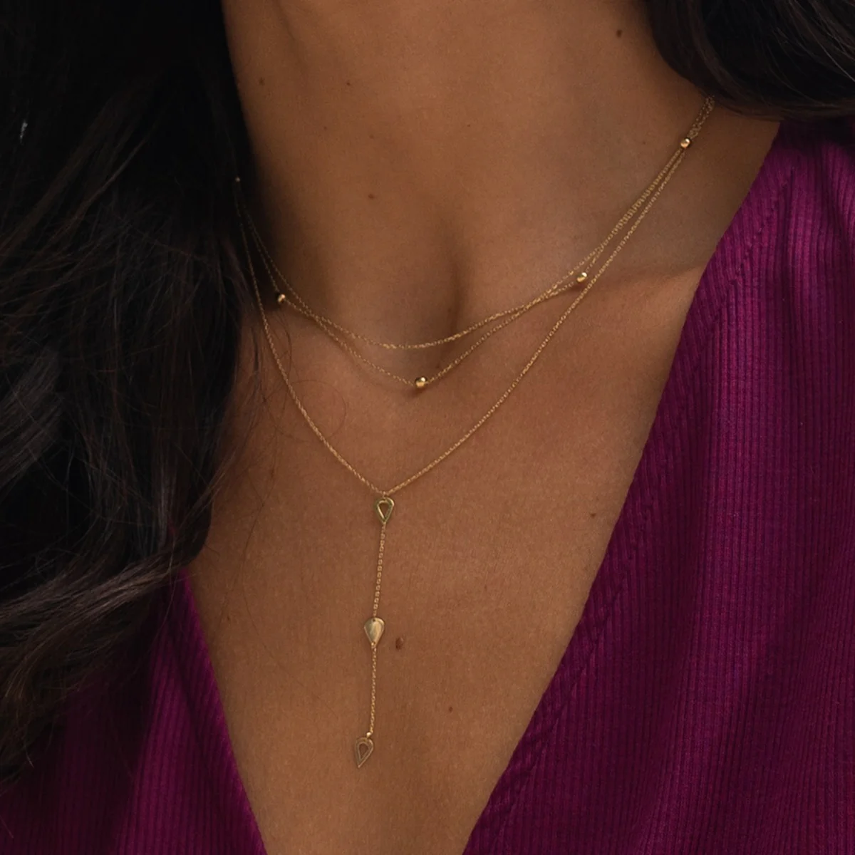 Jackie Gold 14K Gouden Ketting JKN23.351 - Image 2