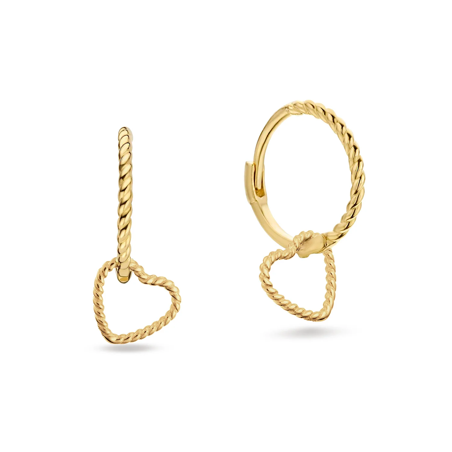 Jackie Gold Amour 14 Karaats Gouden Oorbellen 585 JKE25.515