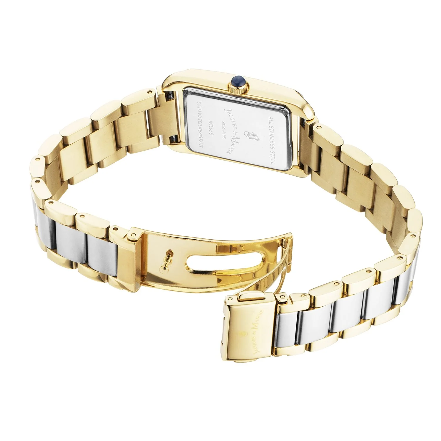 Jacques du Manoir Emily III Zilver- en Goudkleurig Dameshorloge JWL05803 - Image 2