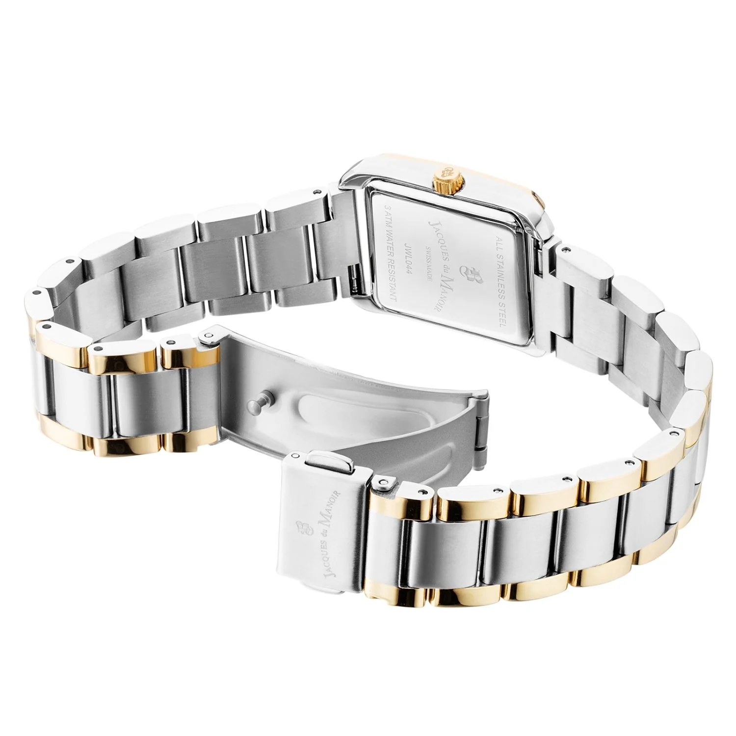 Jacques du Manoir Emily Wit Dameshorloge JWL04403 - Image 2
