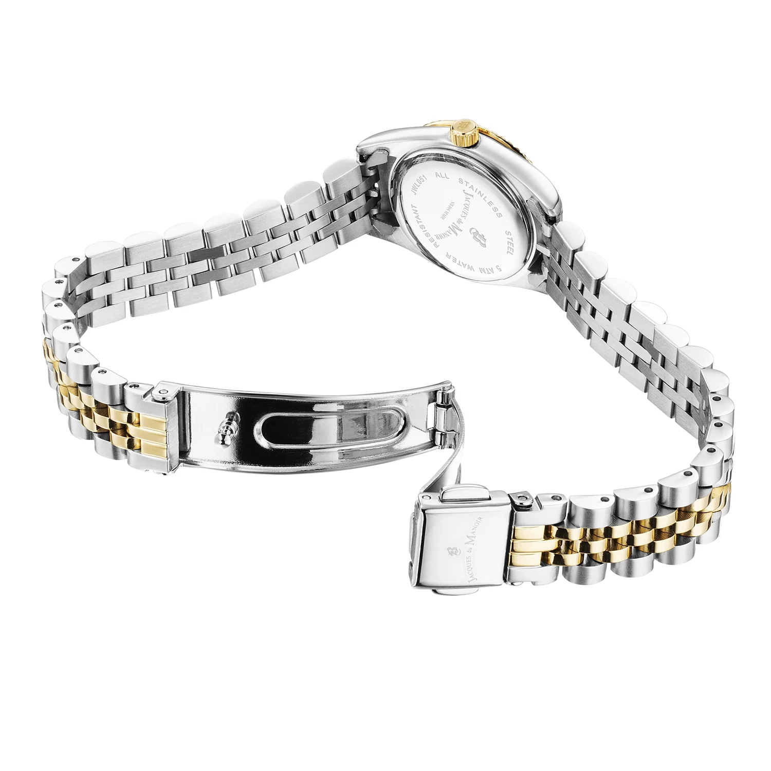 Jacques Du Manoir Inspiration 22mm Black MOP Women's Watch JWL05105 - Image 3