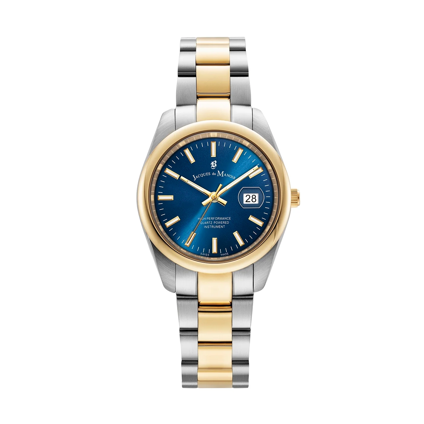 Jacques du Manoir Inspiration Allure Blauw Dameshorloge JWL03805
