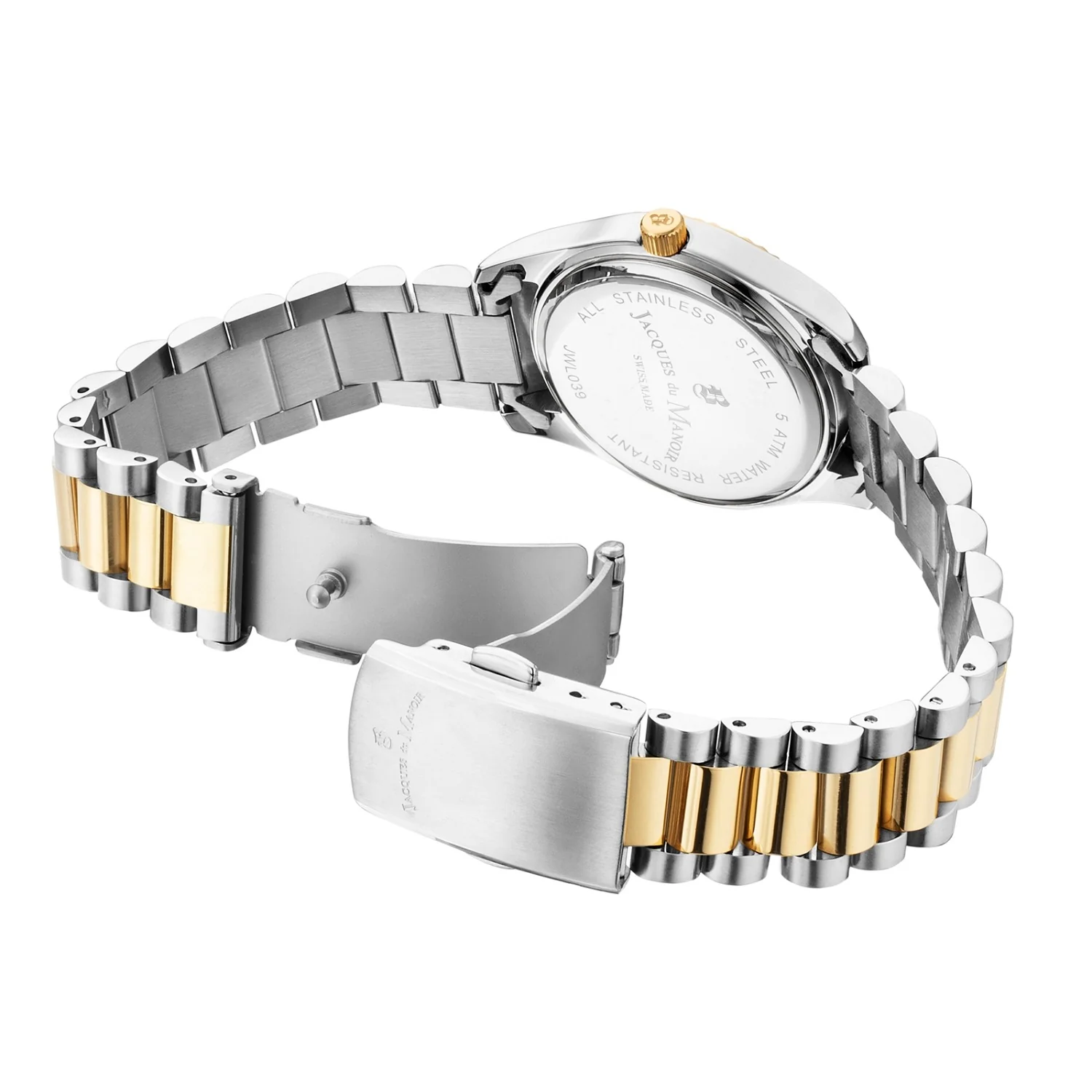 Jacques du Manoir Inspiration Prime Zwart Dameshorloge JWL03906 - Image 2