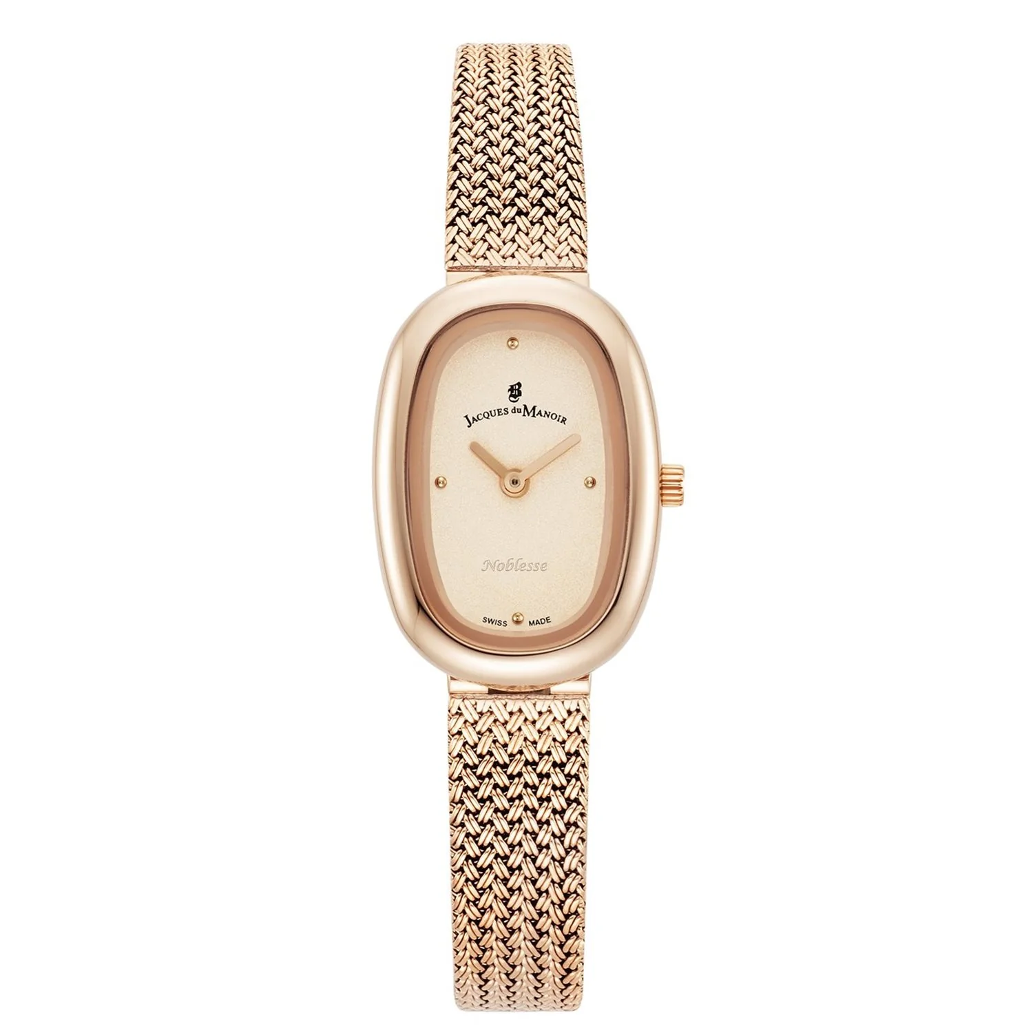 Jacques du Manoir Noblesse Roségouden Dameshorloge JWL05203