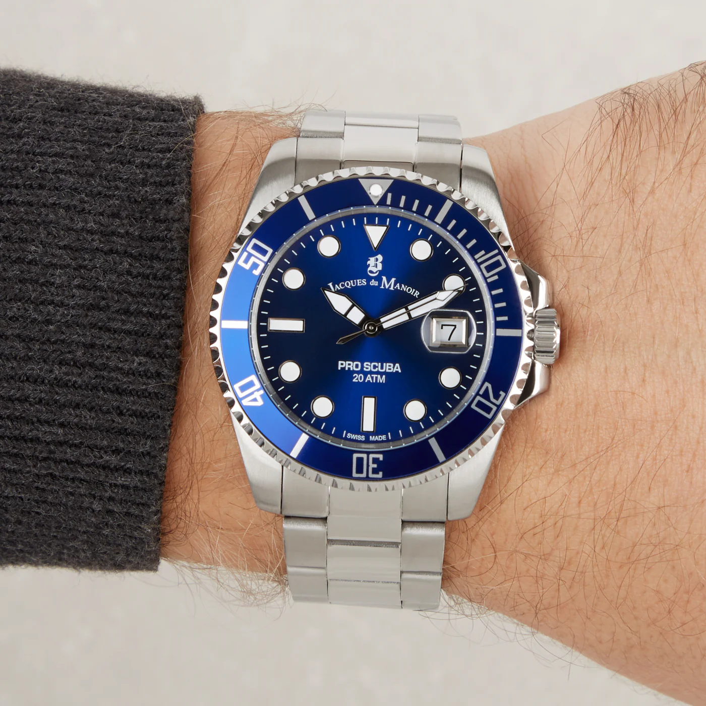 Jacques du Manoir Pro Scuba Heren Horloge JWG02802 - Image 2