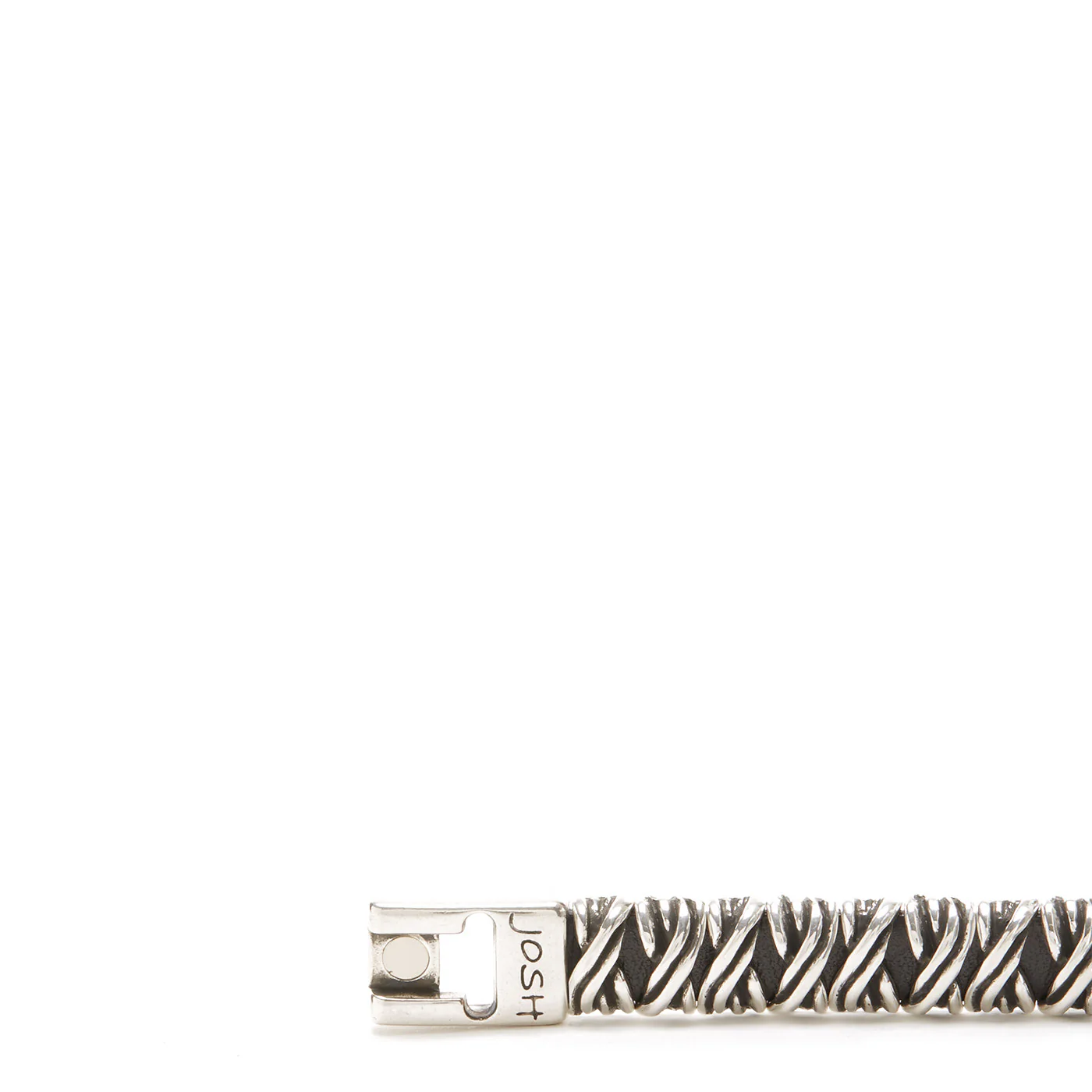 Josh Silver Bracelet 03441-BRA-L (Length: 21.50 cm) - Image 4