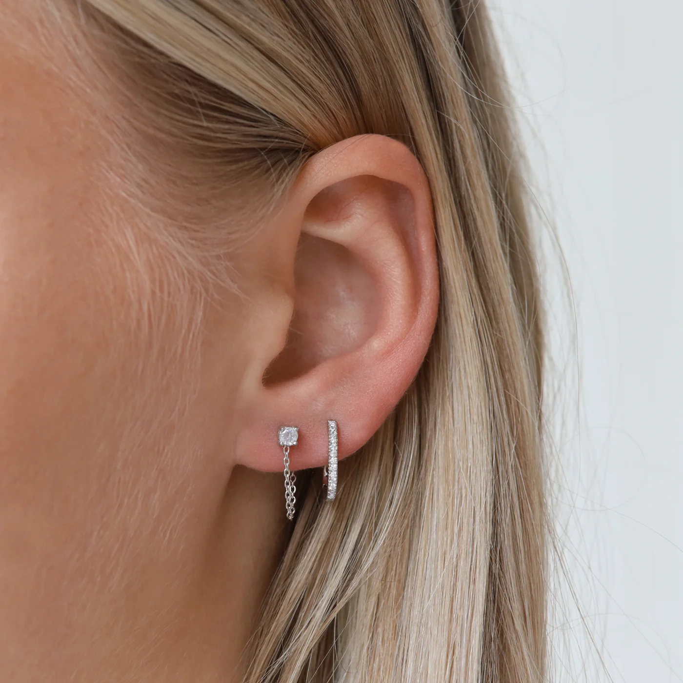 Karma 925 Sterling Silver Sun Kissed Earparty EPV22S - Image 2