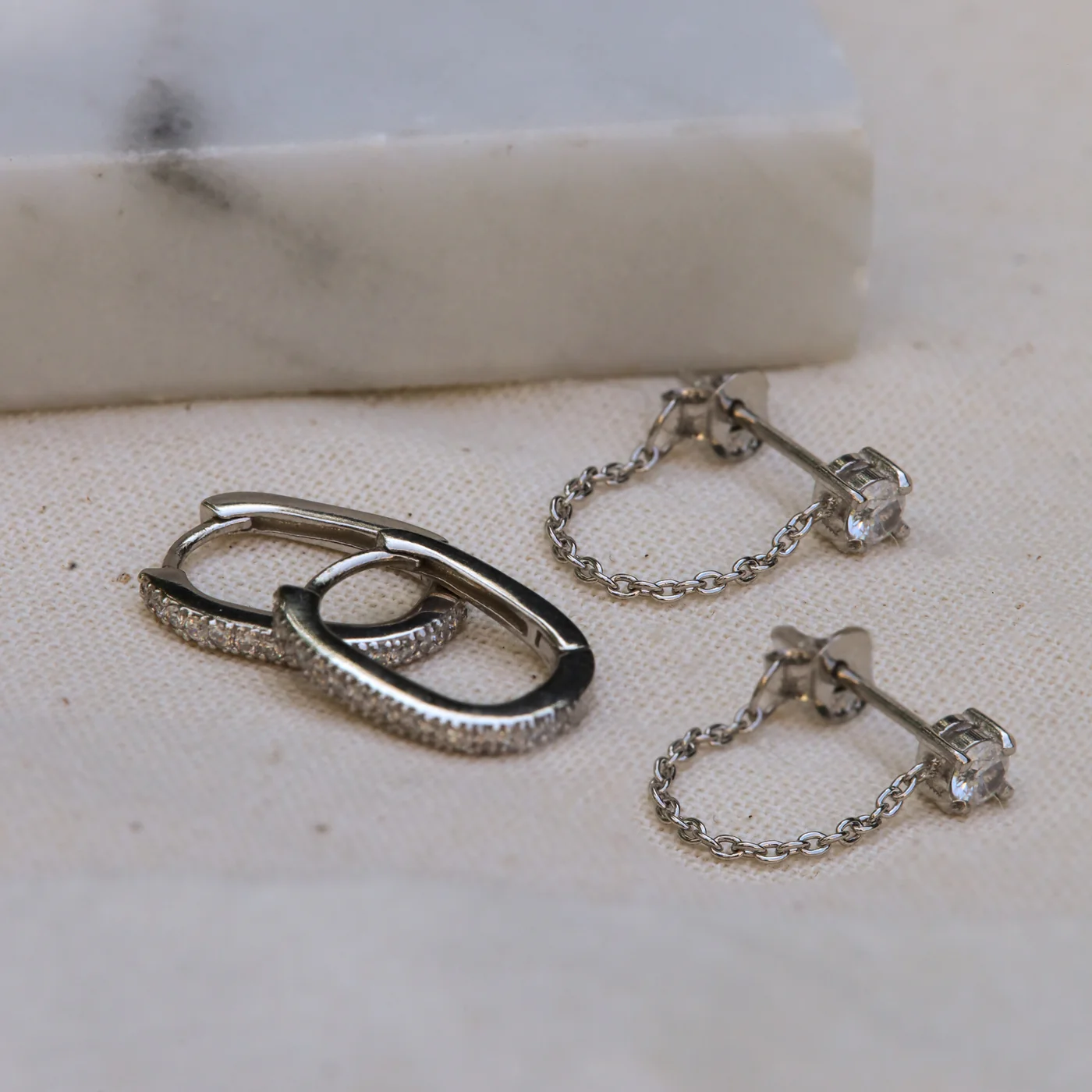 Karma 925 Sterling Silver Sun Kissed Earparty EPV22S - Image 3