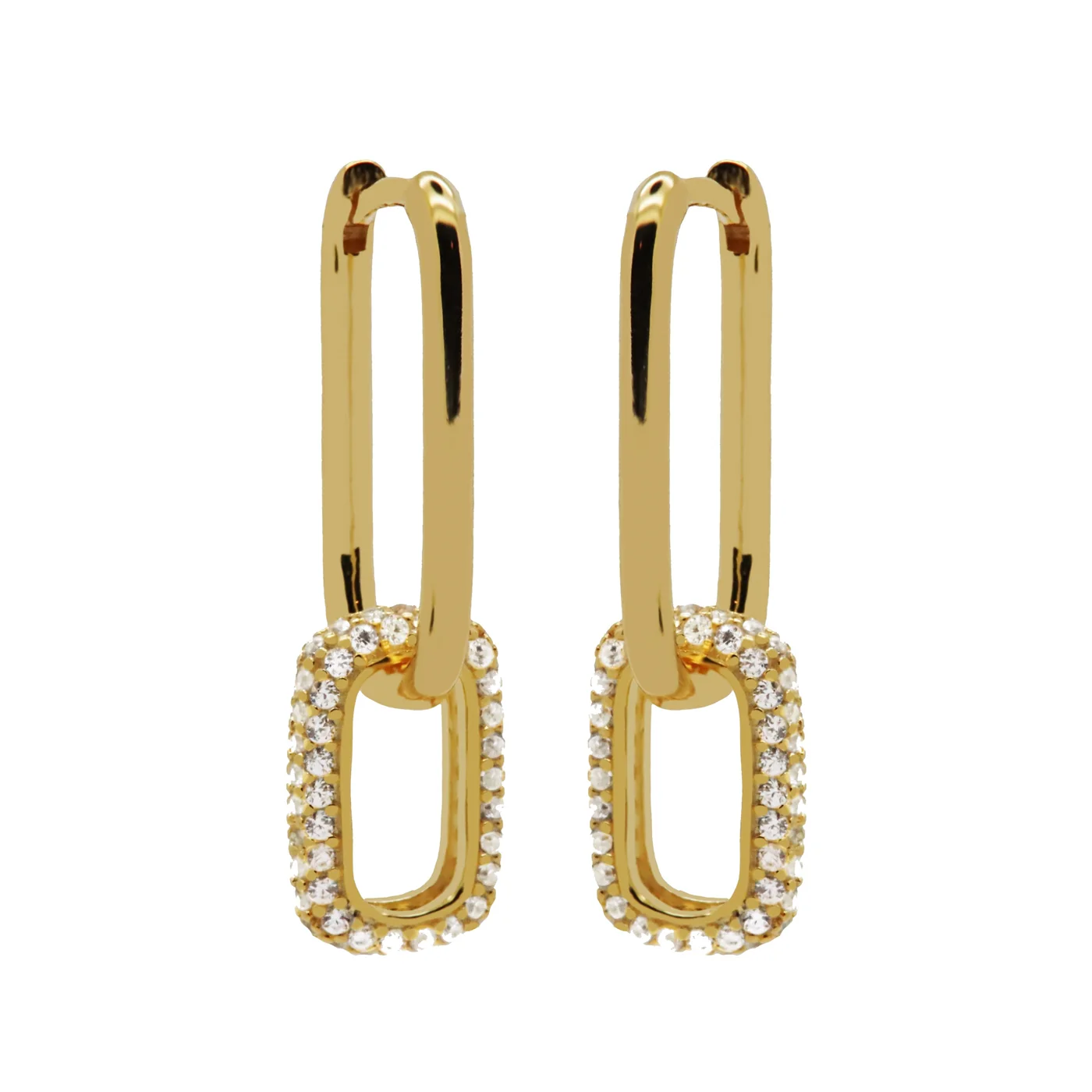 Karma 925 Sterling Silver Zirconia Densely Earrings H232GP