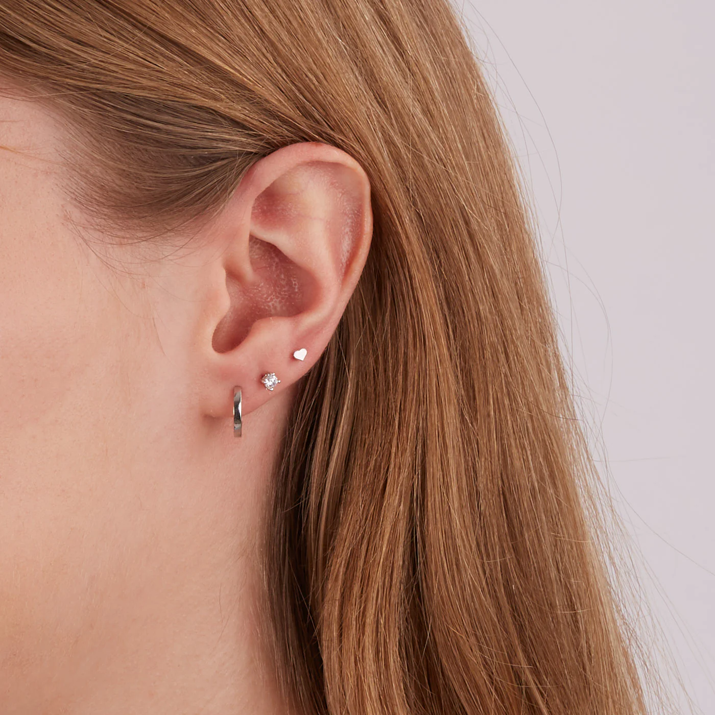 Karma 925 Sterling Zilveren Shape of my Heart Earparty-72 - Image 2