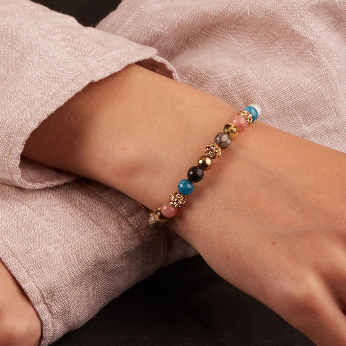 Karma Spiral Yvet Bracelet 83298 (Length: 17.50-19.00 cm) - Image 2
