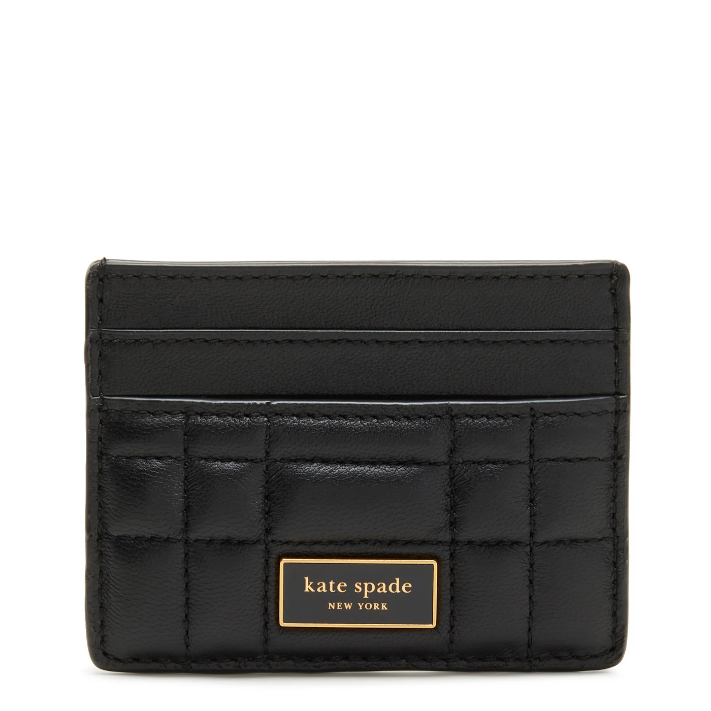 Kate Spade New York Evelyn Zwarte Leren Pasjeshouder K8933BLK