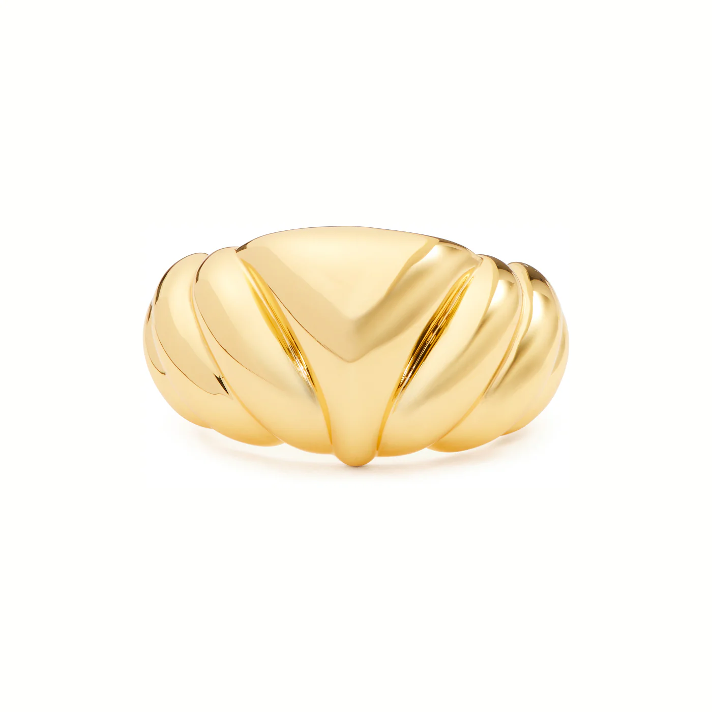 Kate Spade New York French Twist Gold-coloured Ring K9482-GLD-6 - Image 2