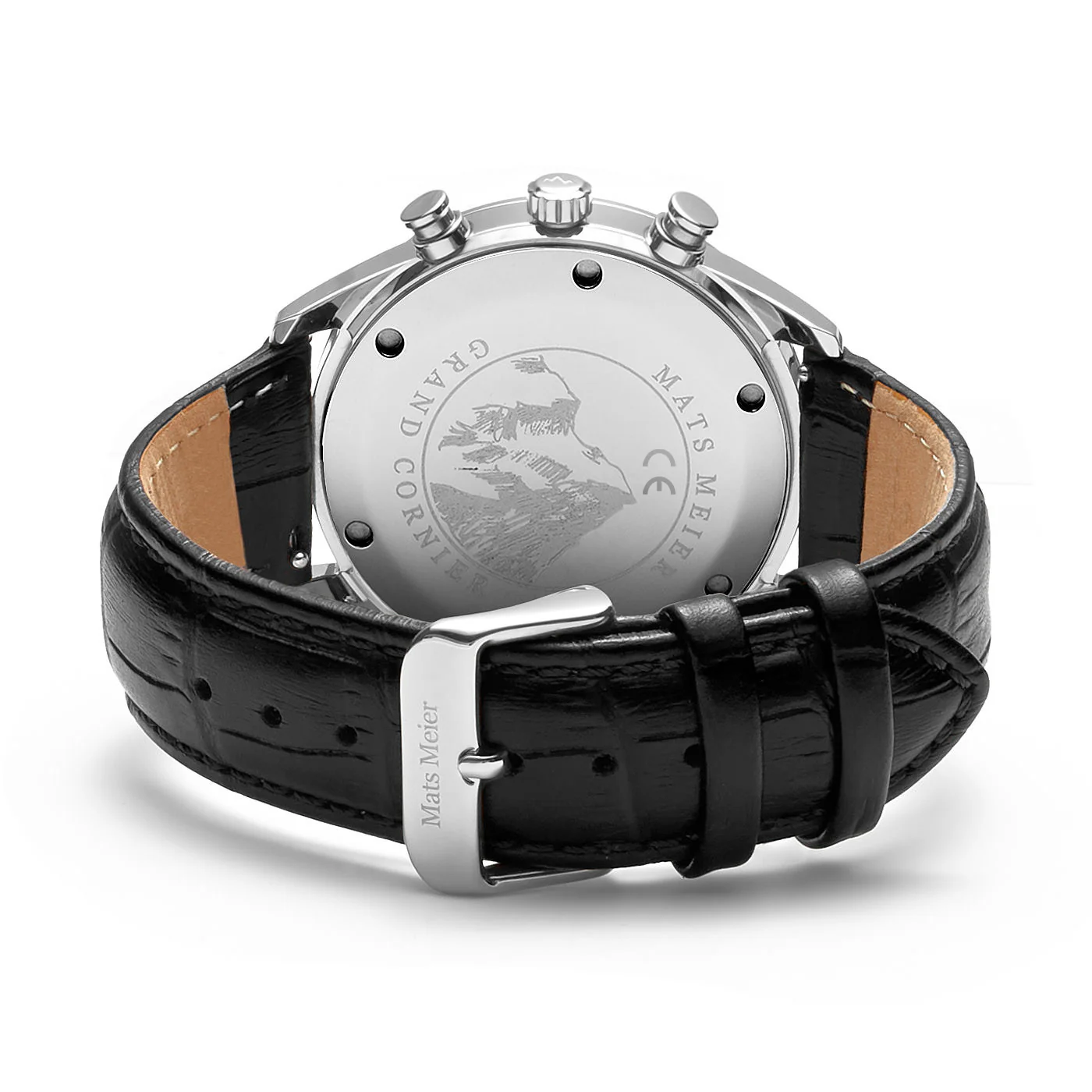 Mats Meier Grand Cornier Chrono Zwart Horloge MM00106 - Image 5