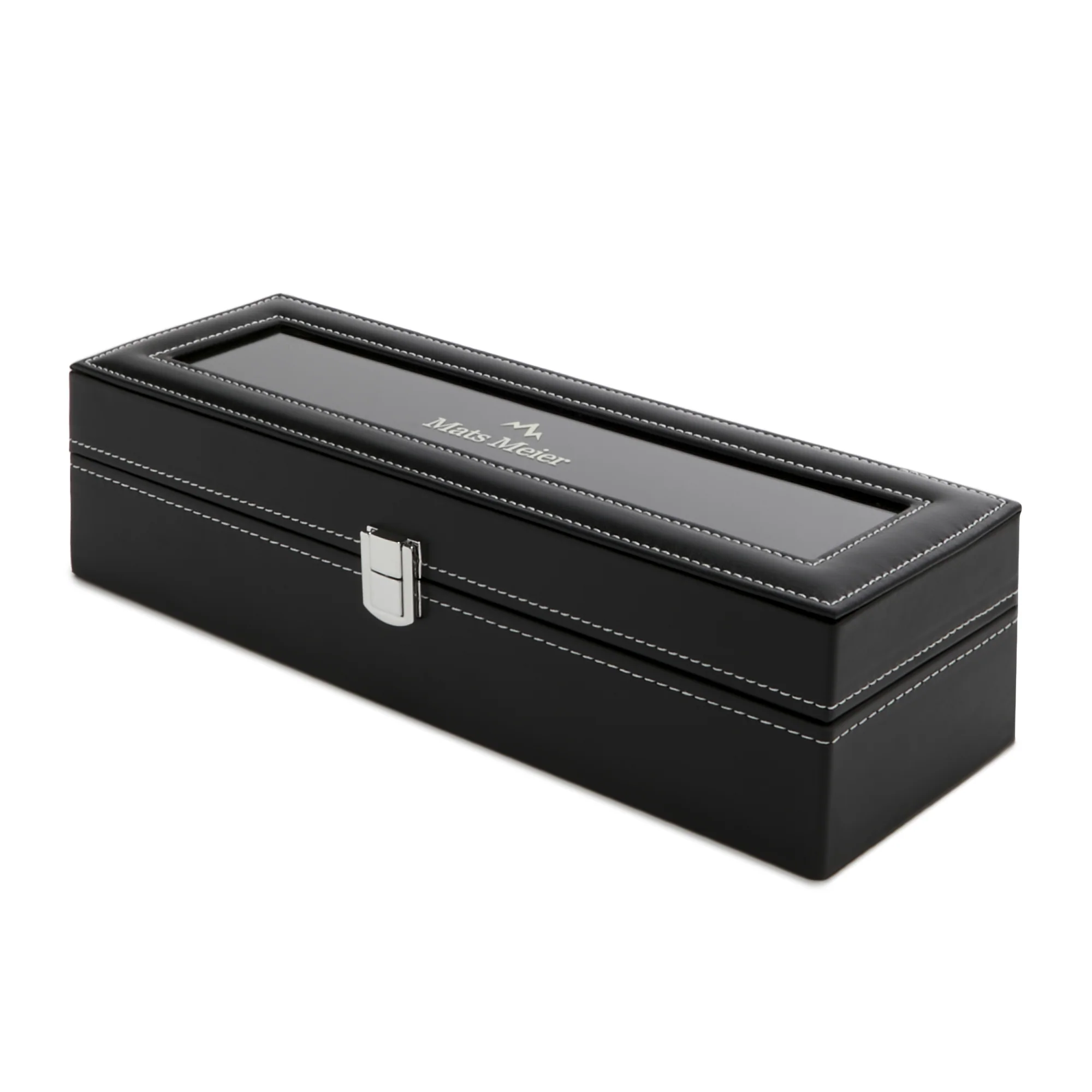 Mats Meier Mont Fort Zwarte Horlogebox voor 6 Horloges MM-Watchbox-1915 - Image 5