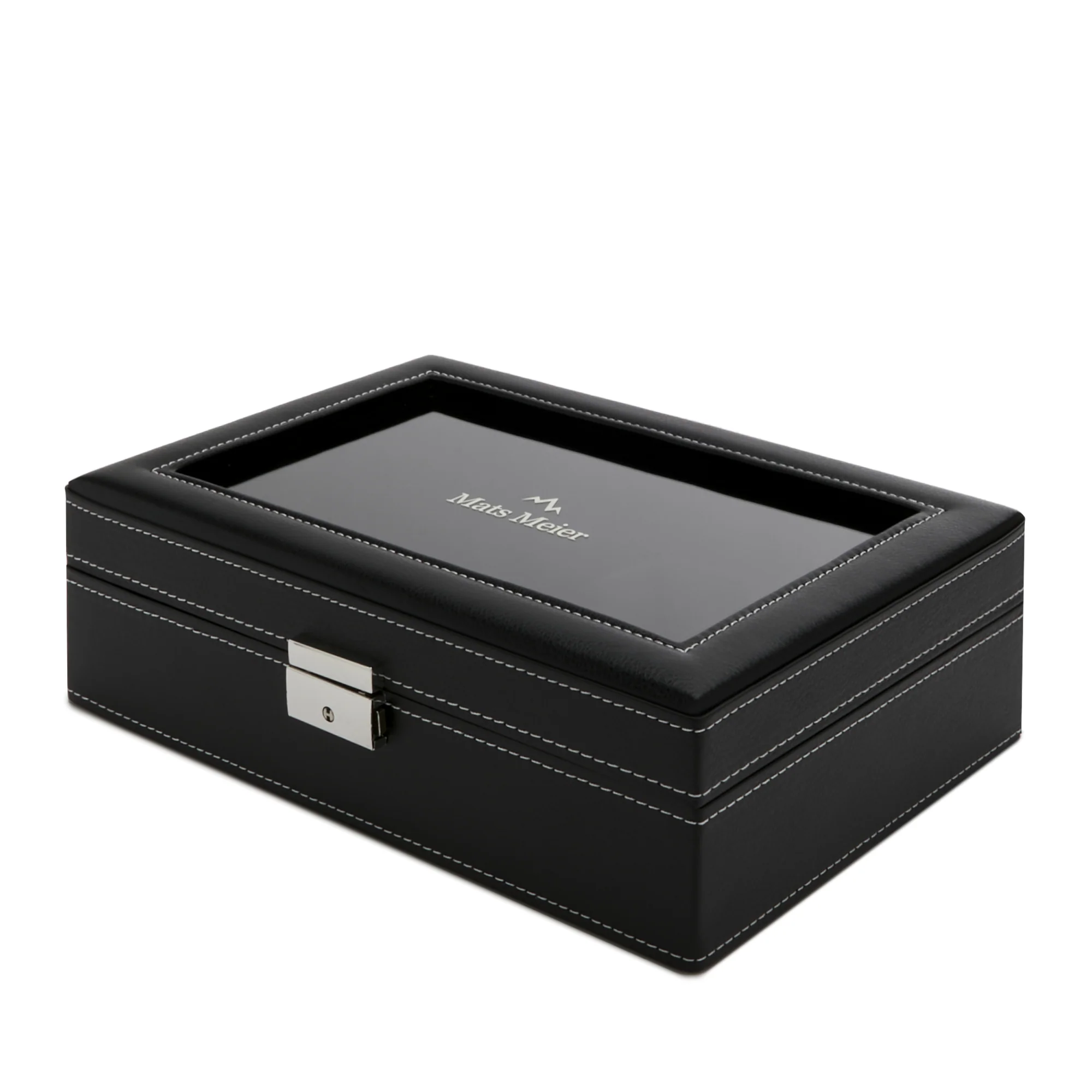 Mats Meier Mont Fort Zwarte Horlogebox voor 8 Horloges MM-Watchbox-1904 - Image 5