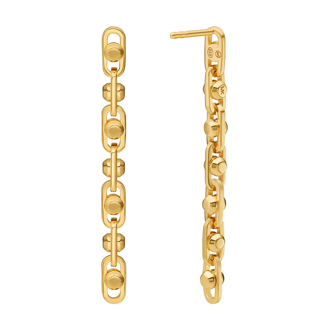 Michael Kors Astor Gold-coloured Drop earrings MKC171000710 - Image 3