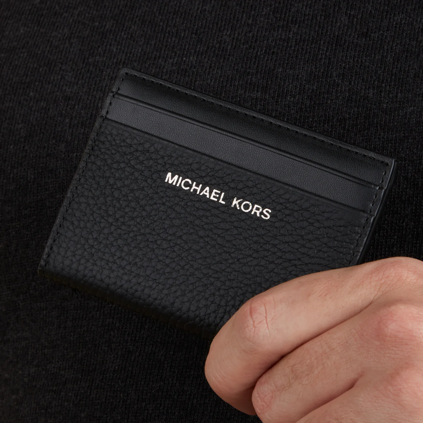 Michael Kors Hudson Zwarte Leren Billfold Portemonnee 39H3LHDF1L-001 - Image 2