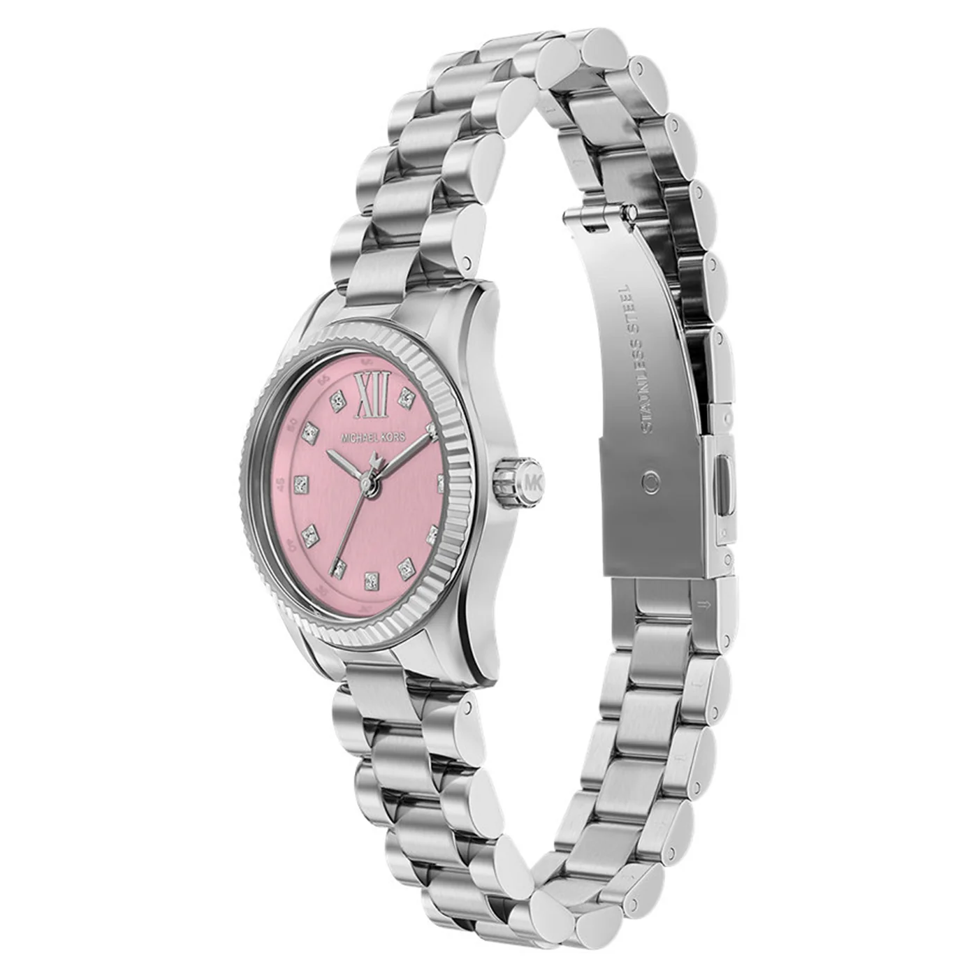 Michael Kors Lexington Round Pink Dial Watch MK4996 - Image 2
