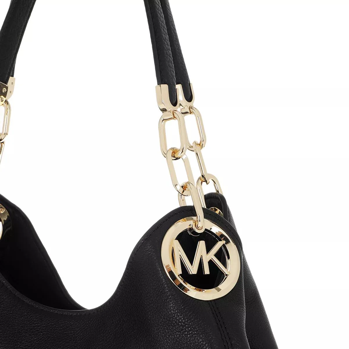 Michael Kors Lillie Black Leather Shoulder Bag 30T9G0LE3L-001 - Image 10