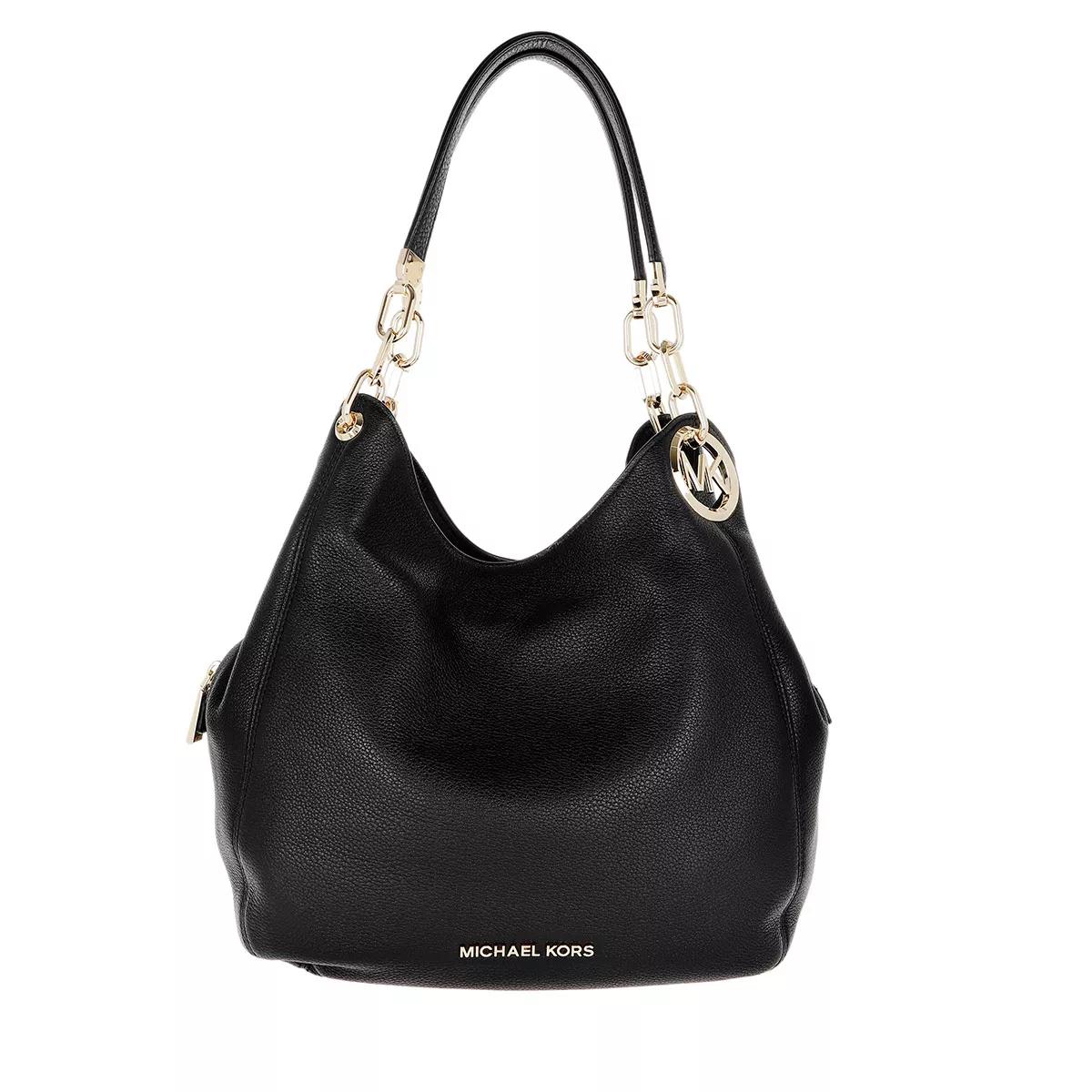 Michael Kors Lillie Black Leather Shoulder Bag 30T9G0LE3L-001 - Image 9