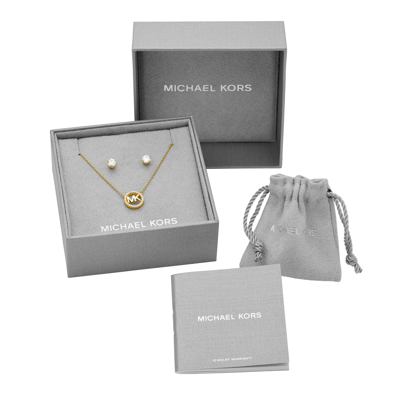 Michael Kors Necklace and Earrings Giftset MKC1260AN710 - Image 4