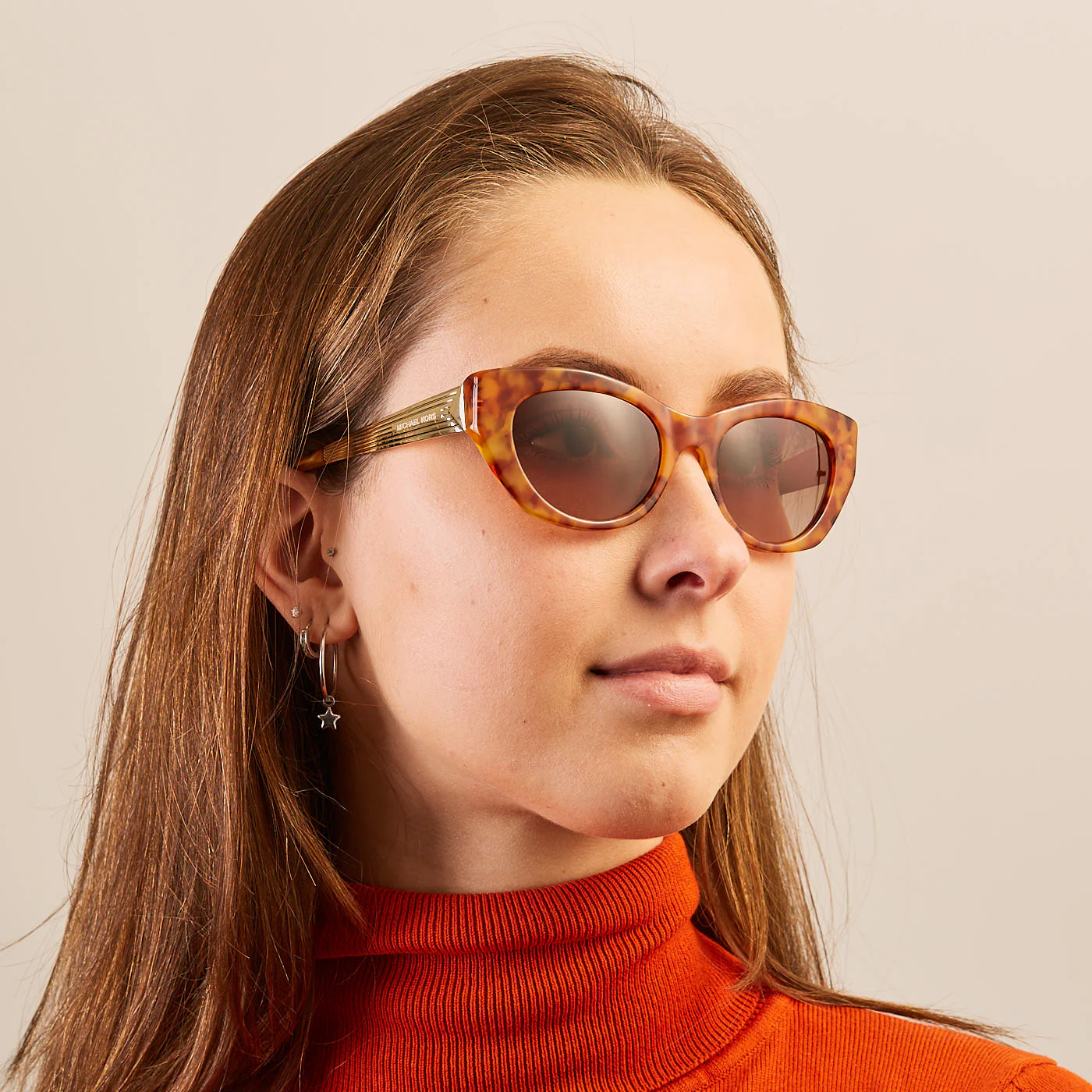 Michael Kors Paloma II Oranje Zonnebril MK209137341351 - Image 2