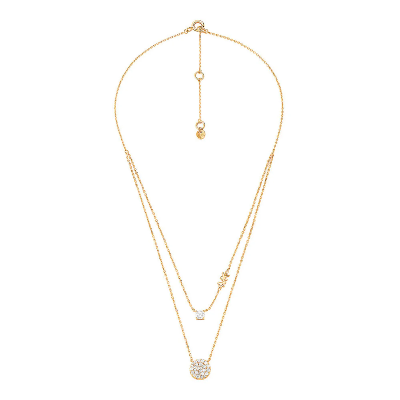 Michael Kors Premium 925 Sterling Silver Gold-coloured Necklace MKC1591AN710 - Image 3